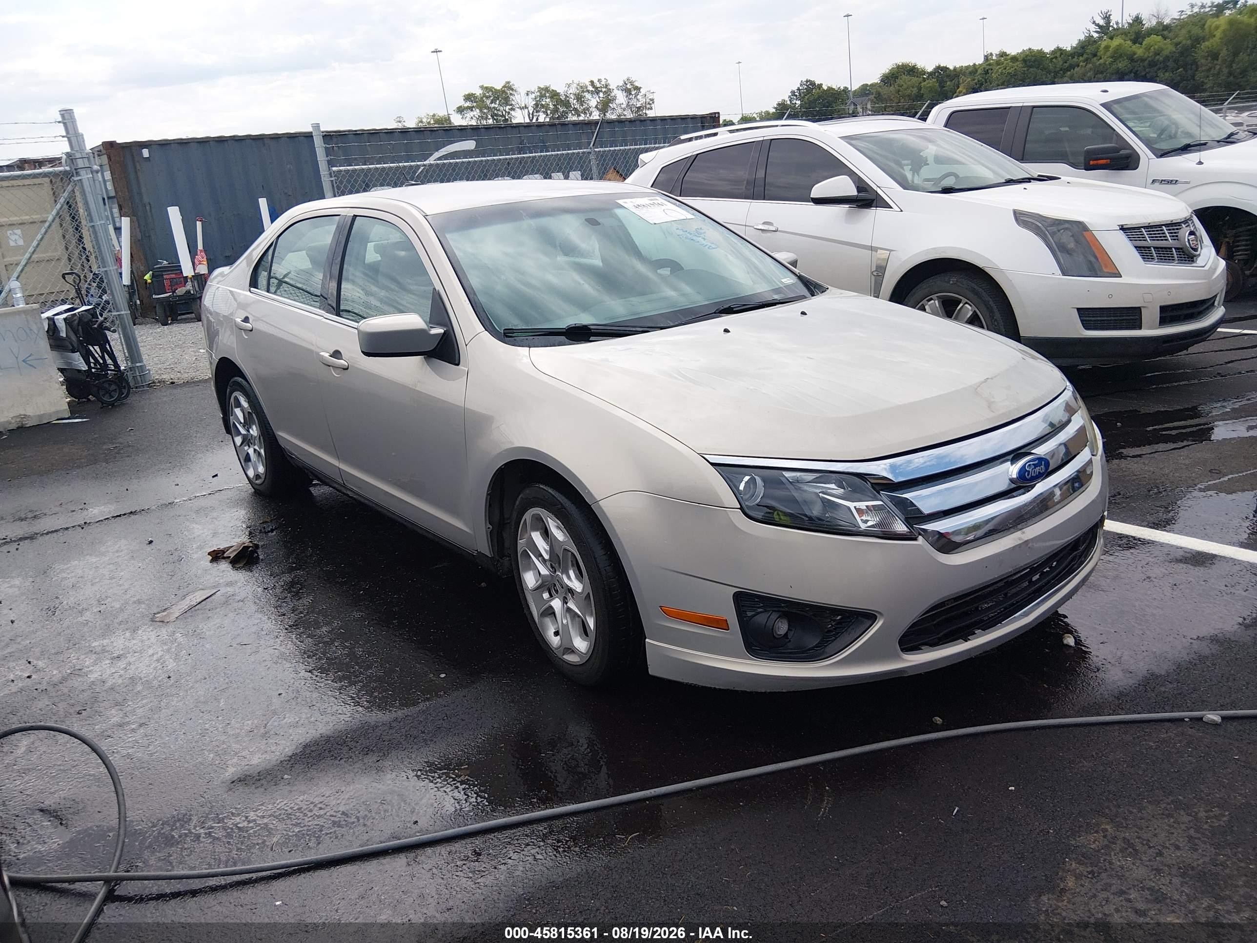 2010 Ford Fusion Se Silver vin: 3FAHP0HA8AR142101