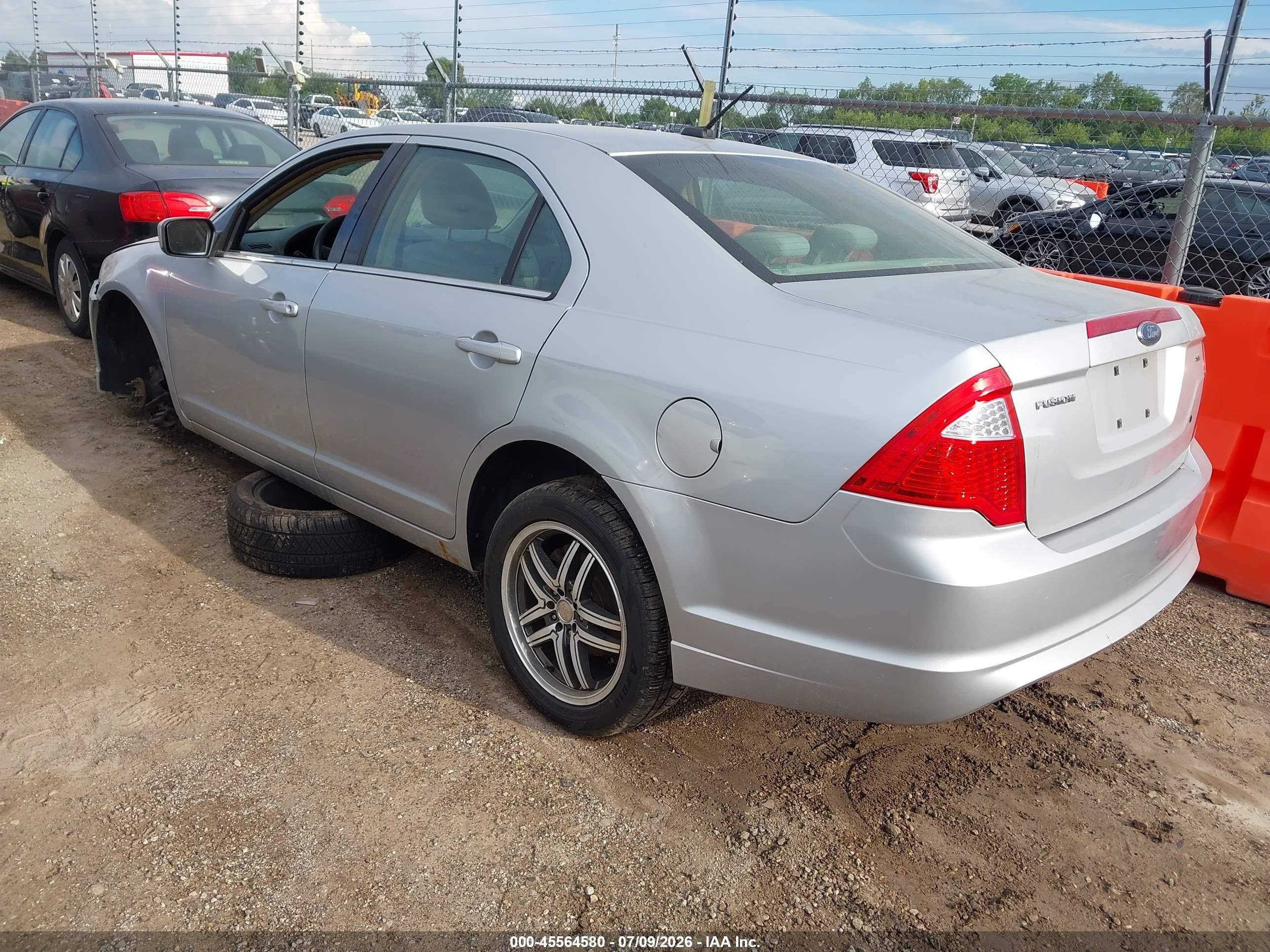 2010 Ford Fusion Se Silver vin: 3FAHP0HA8AR145483
