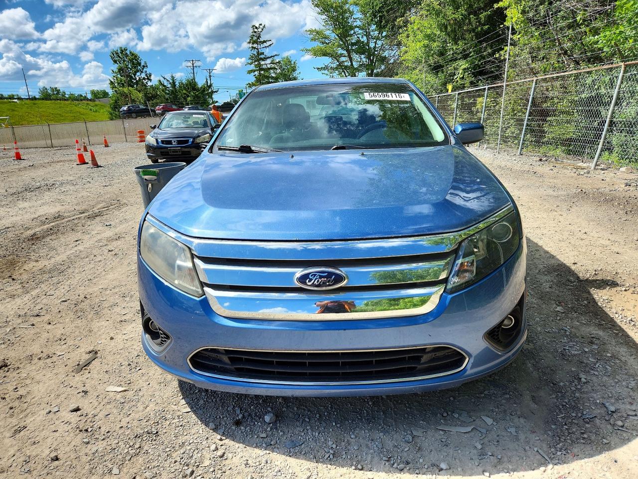 2010 Ford Fusion Se Blue vin: 3FAHP0HA8AR165958