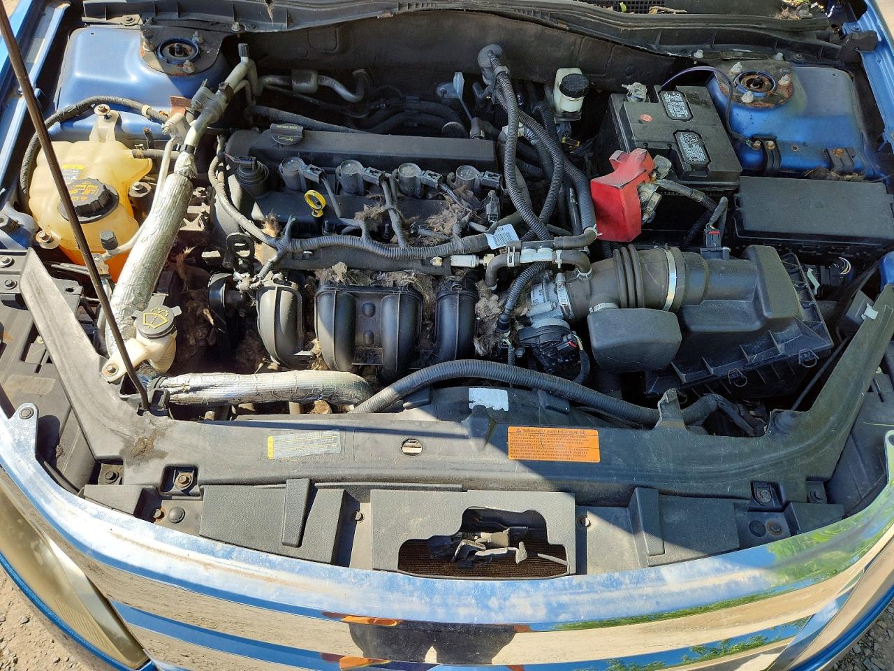 2010 Ford Fusion Se Blue vin: 3FAHP0HA8AR165958