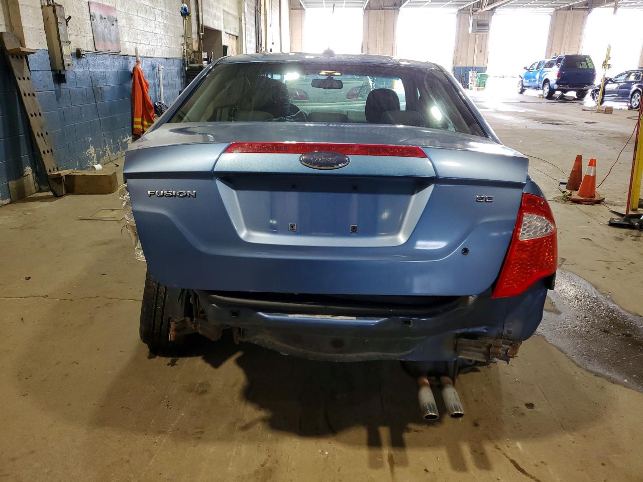 2010 Ford Fusion Se Синий vin: 3FAHP0HA8AR186017