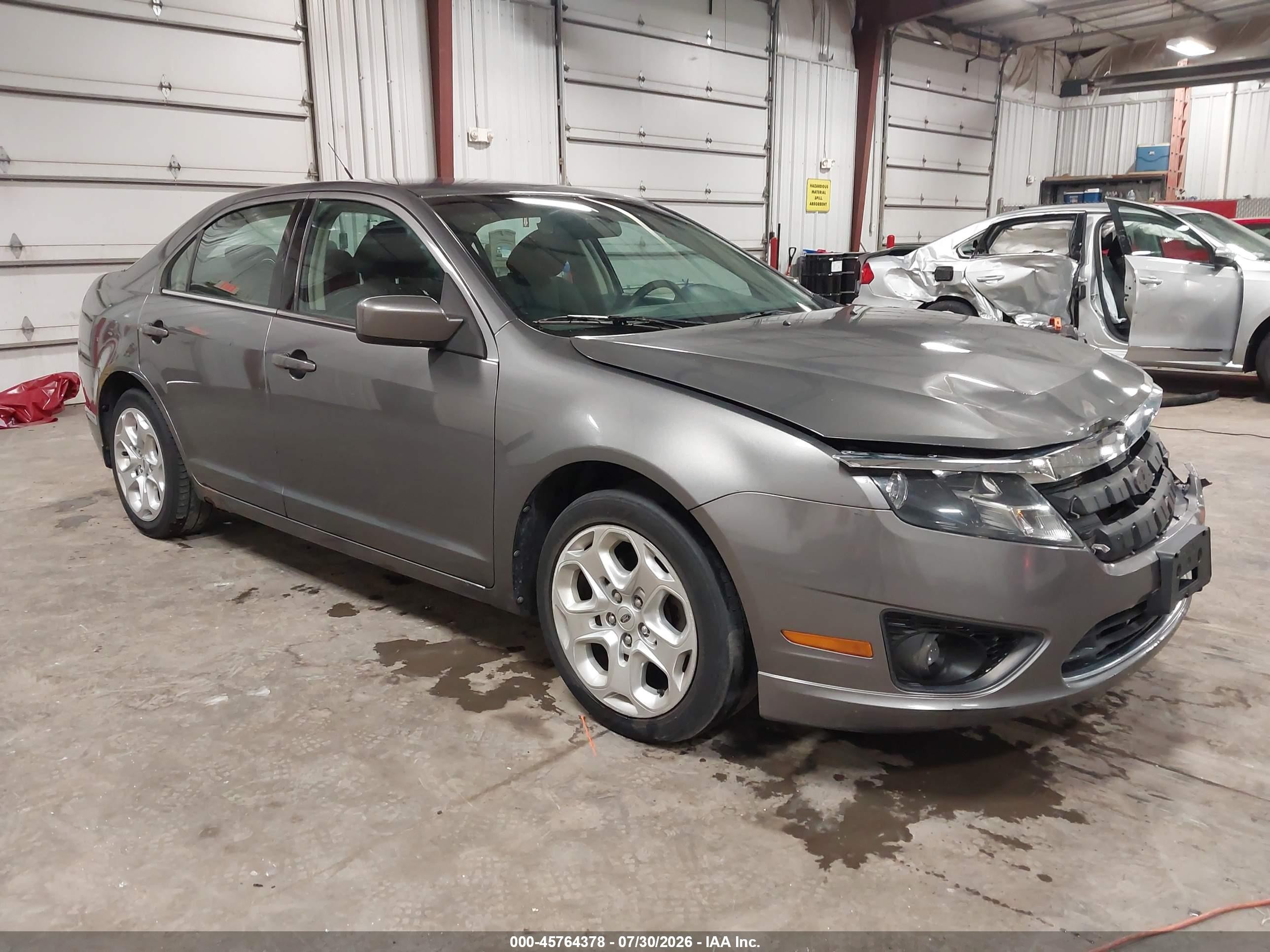2010 Ford Fusion Se Серый vin: 3FAHP0HA8AR191105