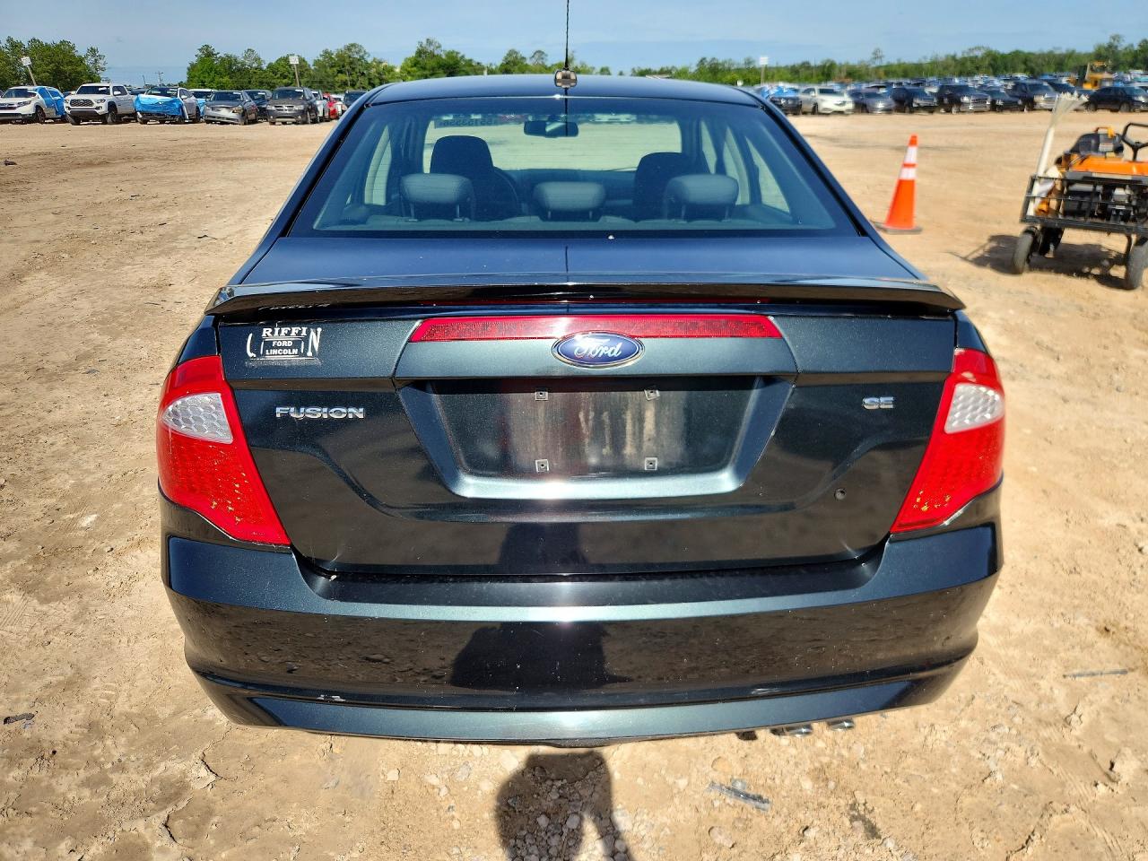 2010 Ford Fusion Se Black vin: 3FAHP0HA8AR232378