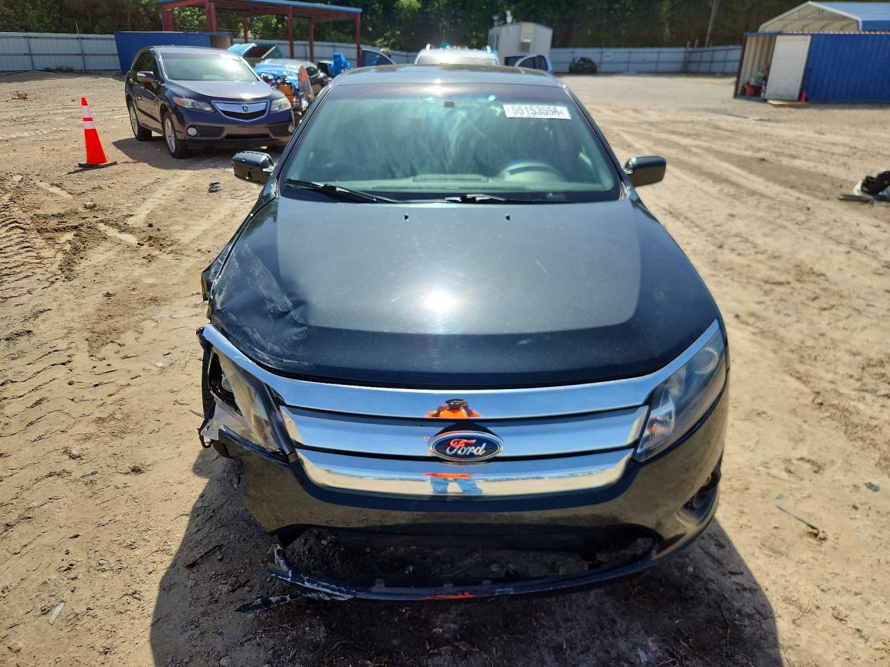 2010 Ford Fusion Se Black vin: 3FAHP0HA8AR232378