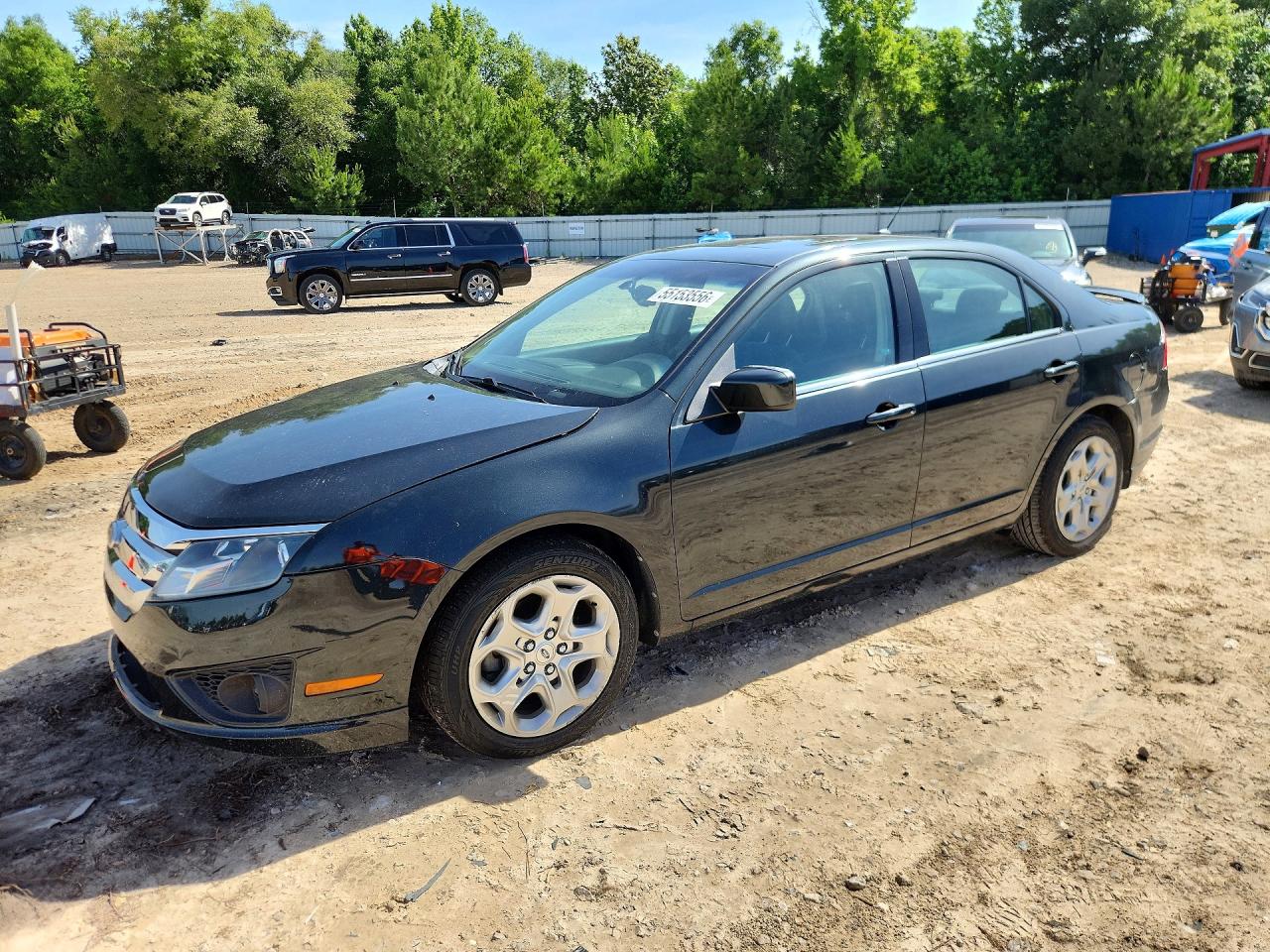 2010 Ford Fusion Se Black vin: 3FAHP0HA8AR232378