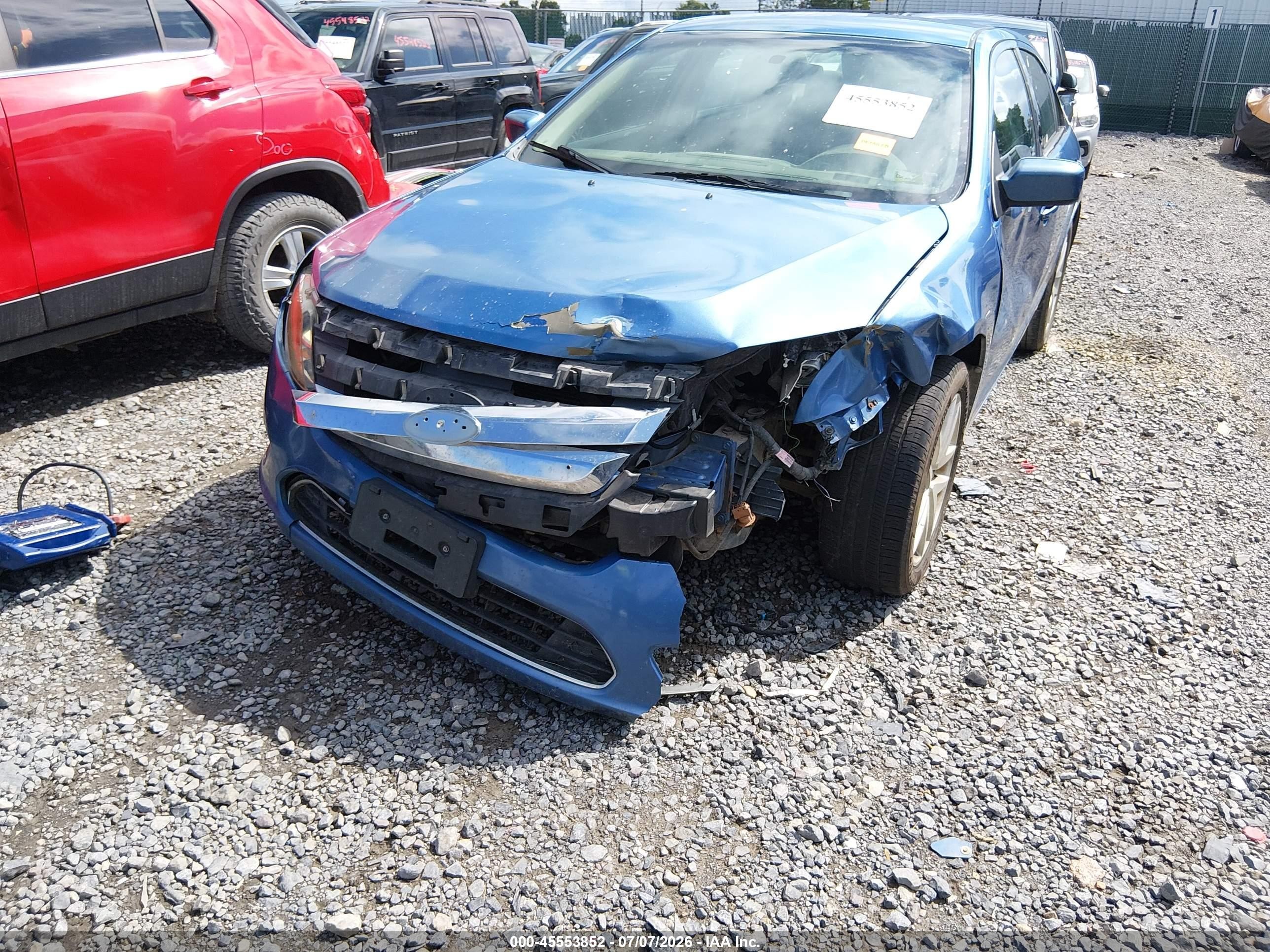 2010 Ford Fusion Se Синий vin: 3FAHP0HA8AR247267