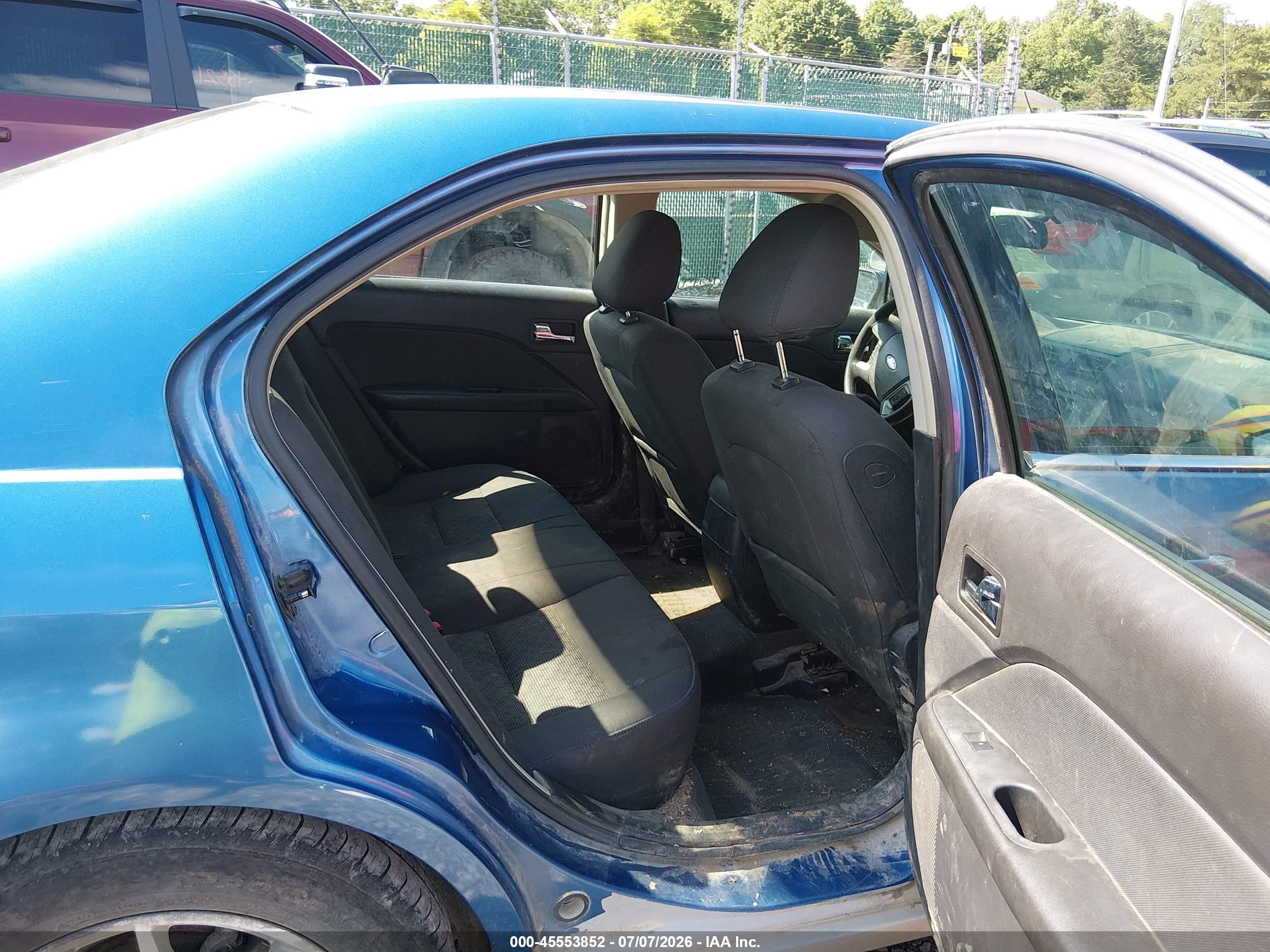 2010 Ford Fusion Se Синий vin: 3FAHP0HA8AR247267