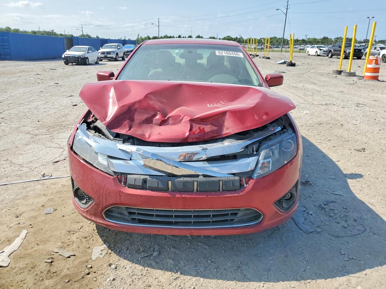 2010 Ford Fusion Se Red vin: 3FAHP0HA8AR249505