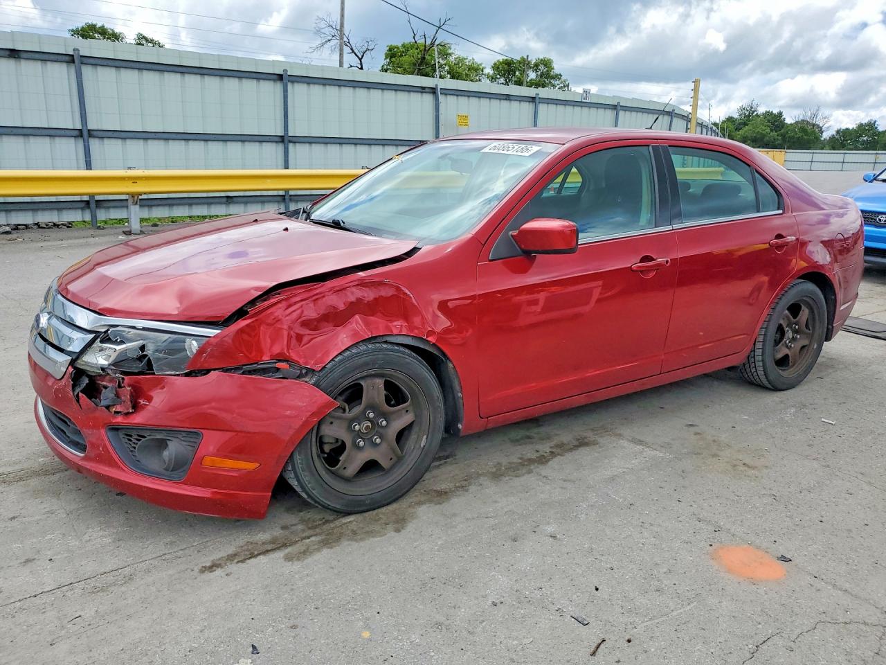 2010 Ford Fusion Se Red vin: 3FAHP0HA8AR261895