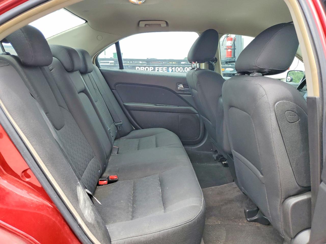 2010 Ford Fusion Se Red vin: 3FAHP0HA8AR261895