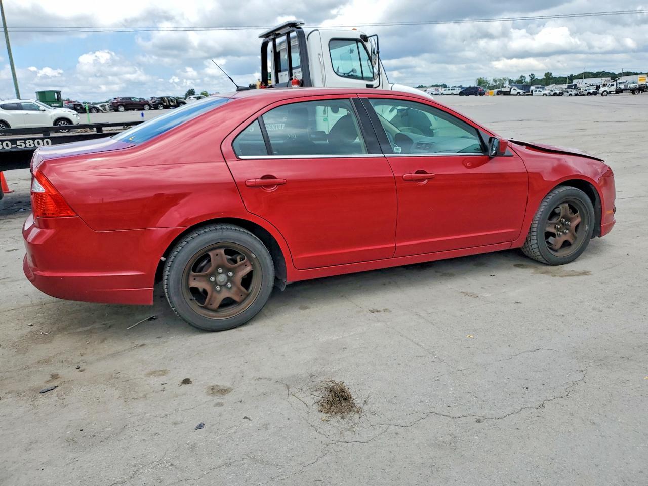 2010 Ford Fusion Se Red vin: 3FAHP0HA8AR261895