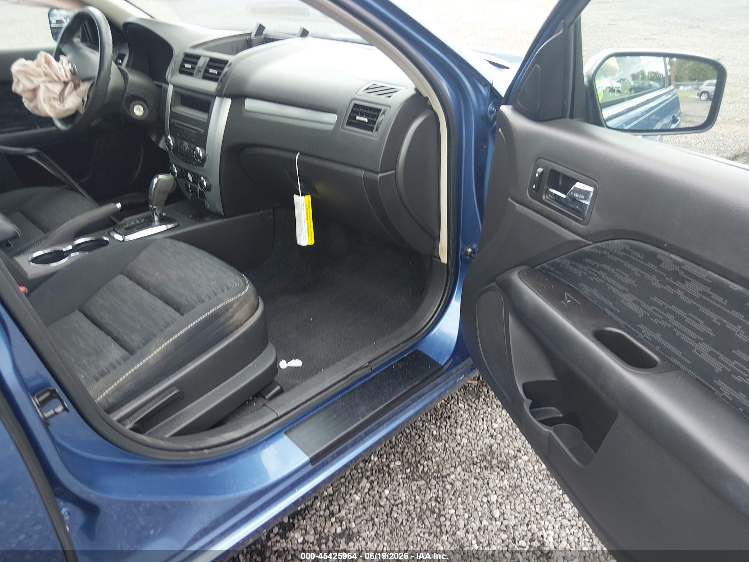 2010 Ford Fusion Se Blue vin: 3FAHP0HA8AR283931