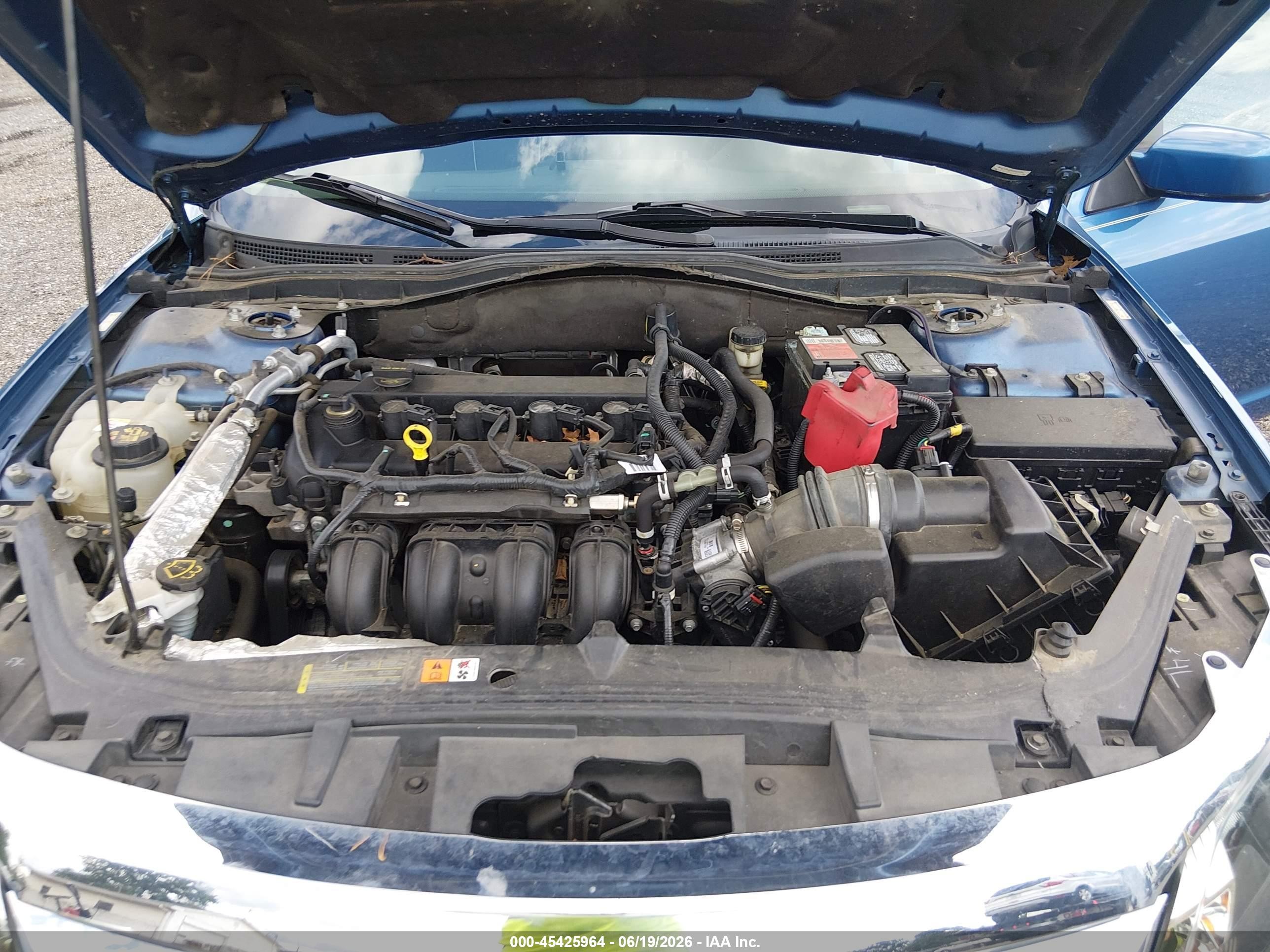 2010 Ford Fusion Se Blue vin: 3FAHP0HA8AR283931