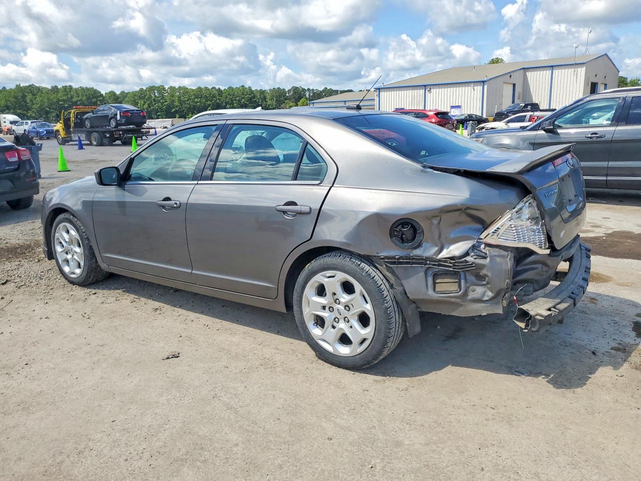 2010 Ford Fusion Se Серый vin: 3FAHP0HA8AR291981