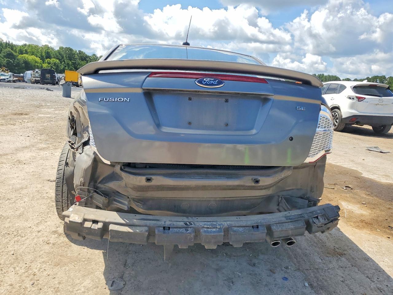 2010 Ford Fusion Se Серый vin: 3FAHP0HA8AR291981