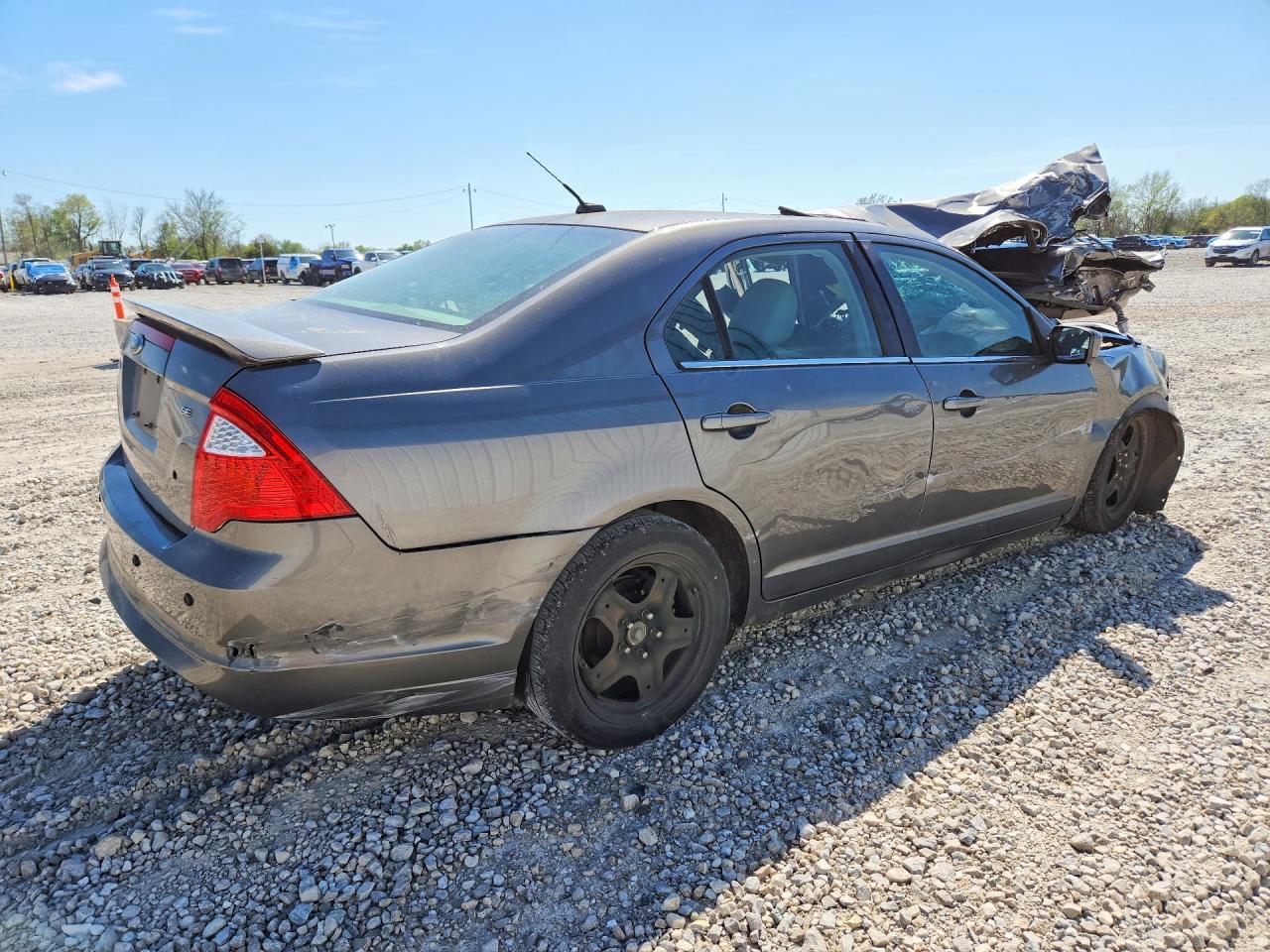 2010 Ford Fusion Se Gray vin: 3FAHP0HA8AR296288