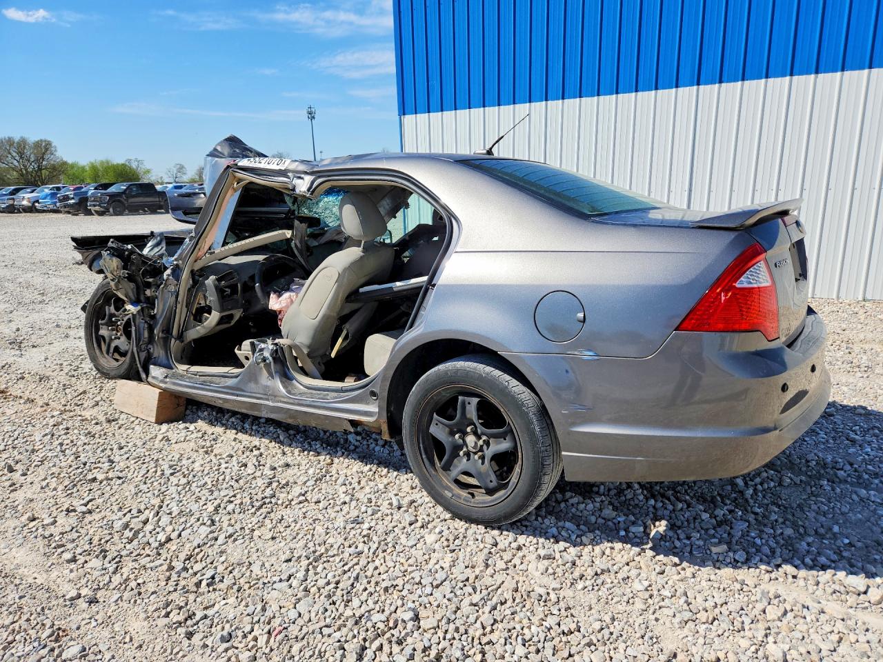 2010 Ford Fusion Se Gray vin: 3FAHP0HA8AR296288