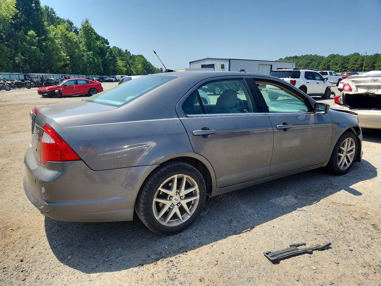 2010 Ford Fusion Se Gray vin: 3FAHP0HA8AR314319
