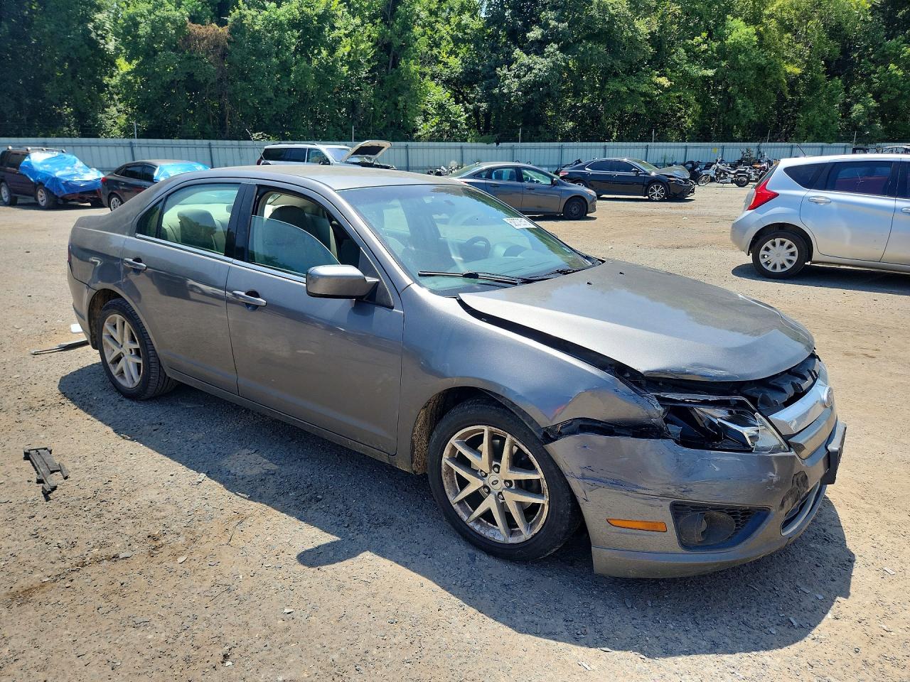 2010 Ford Fusion Se Gray vin: 3FAHP0HA8AR314319