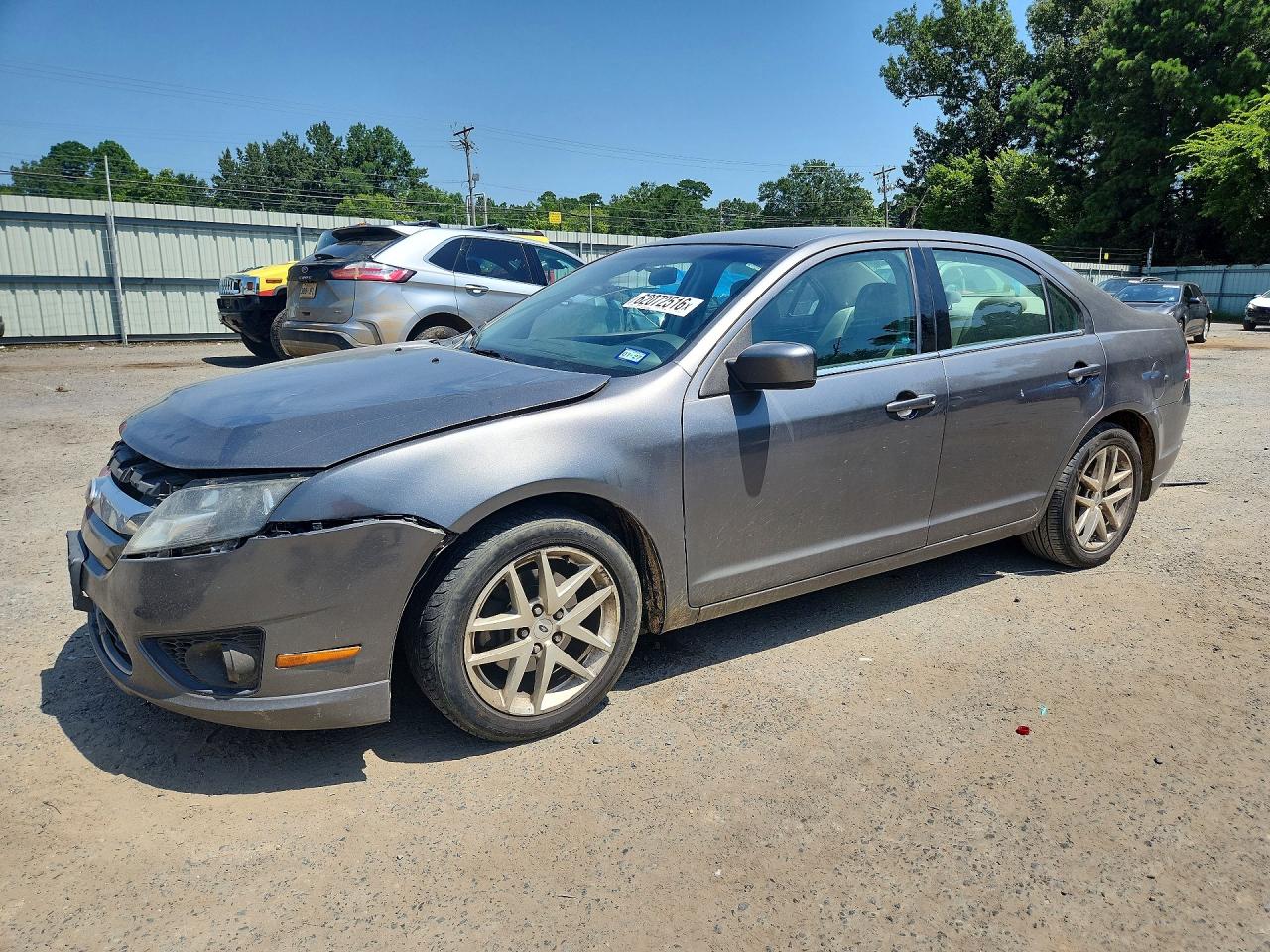 2010 Ford Fusion Se Gray vin: 3FAHP0HA8AR314319