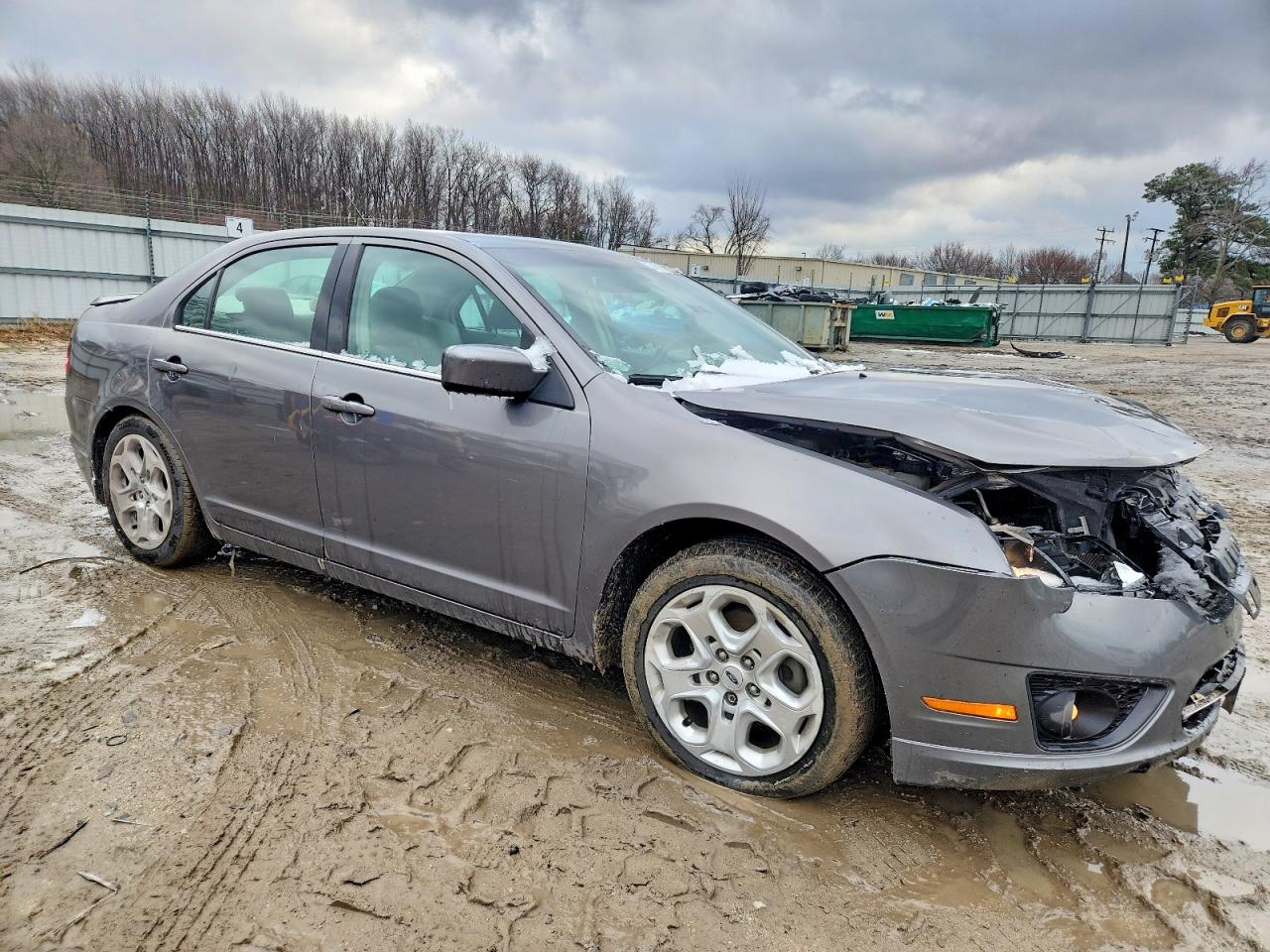 2010 Ford Fusion Se Gray vin: 3FAHP0HA8AR327068