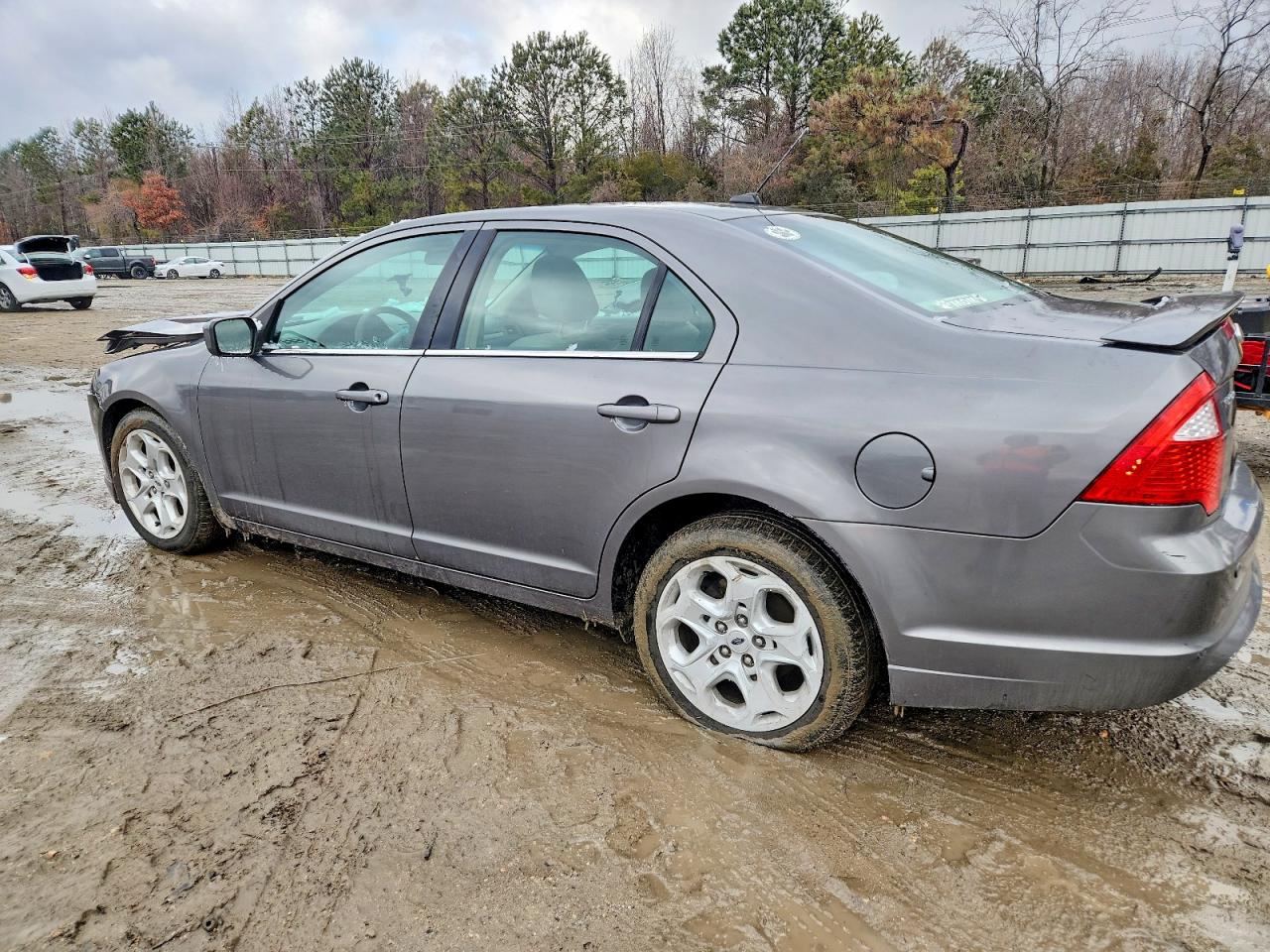 2010 Ford Fusion Se Gray vin: 3FAHP0HA8AR327068