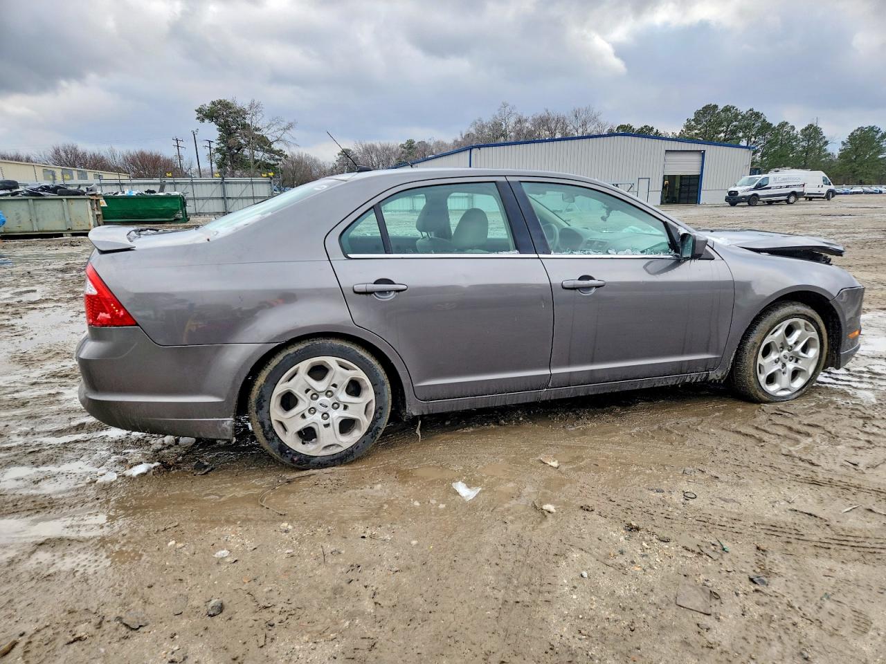 2010 Ford Fusion Se Gray vin: 3FAHP0HA8AR327068