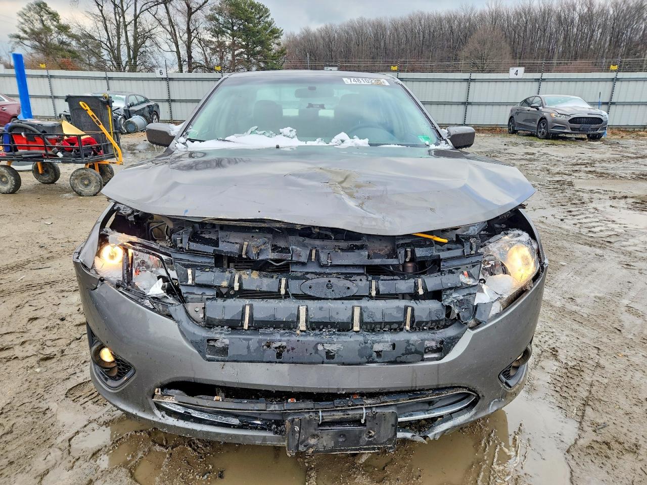 2010 Ford Fusion Se Gray vin: 3FAHP0HA8AR327068