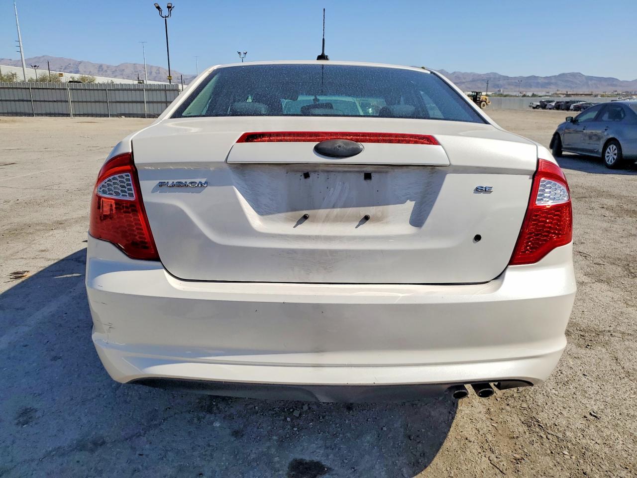 2010 Ford Fusion Se White vin: 3FAHP0HA8AR372737