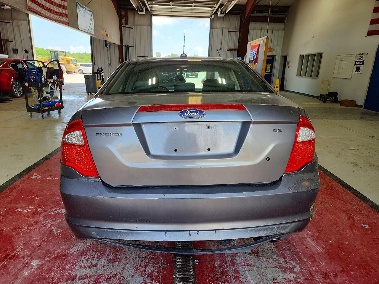 2010 Ford Fusion Se Серый vin: 3FAHP0HA8AR372995