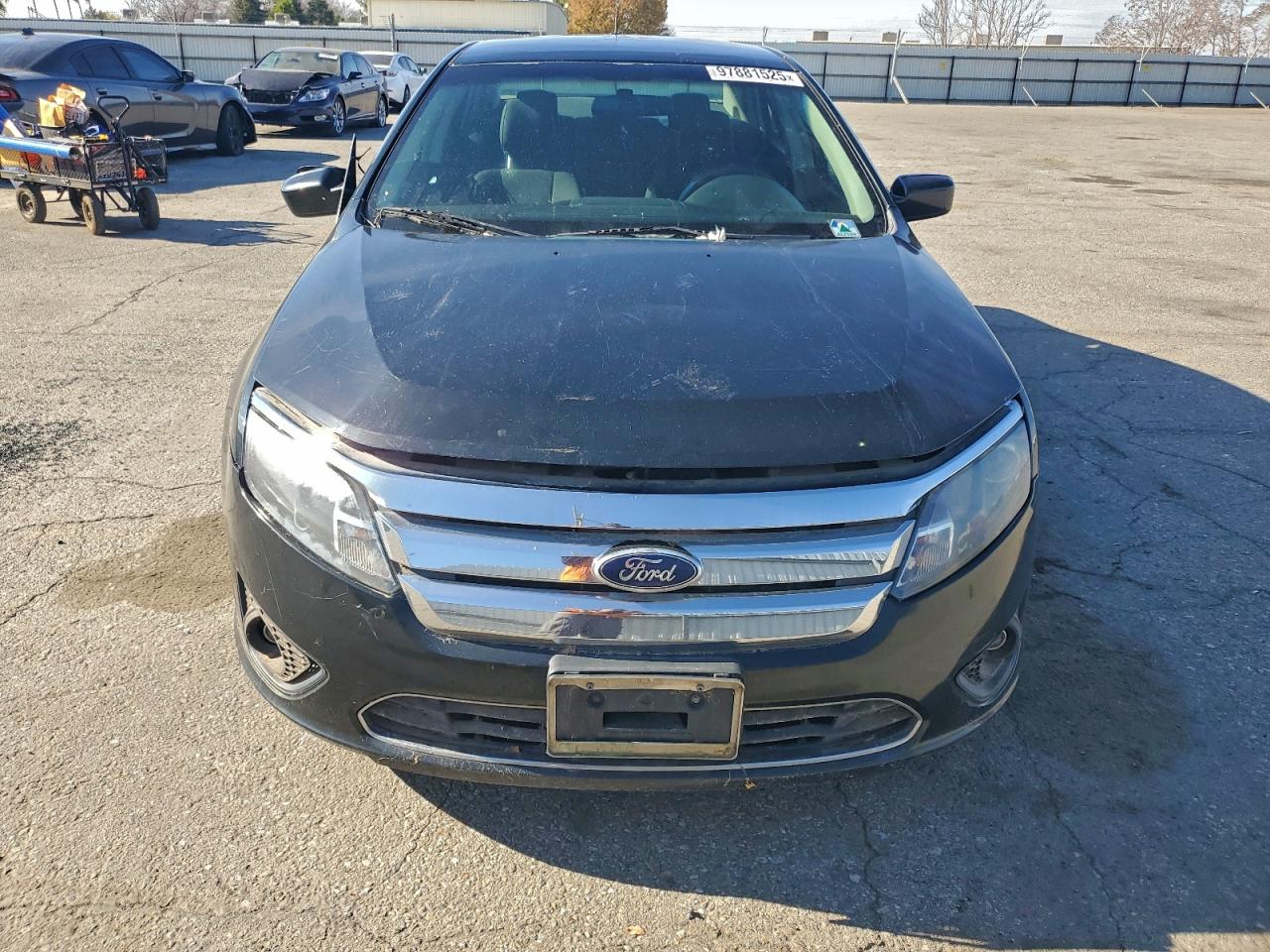 2010 Ford Fusion Se Black vin: 3FAHP0HA8AR373130