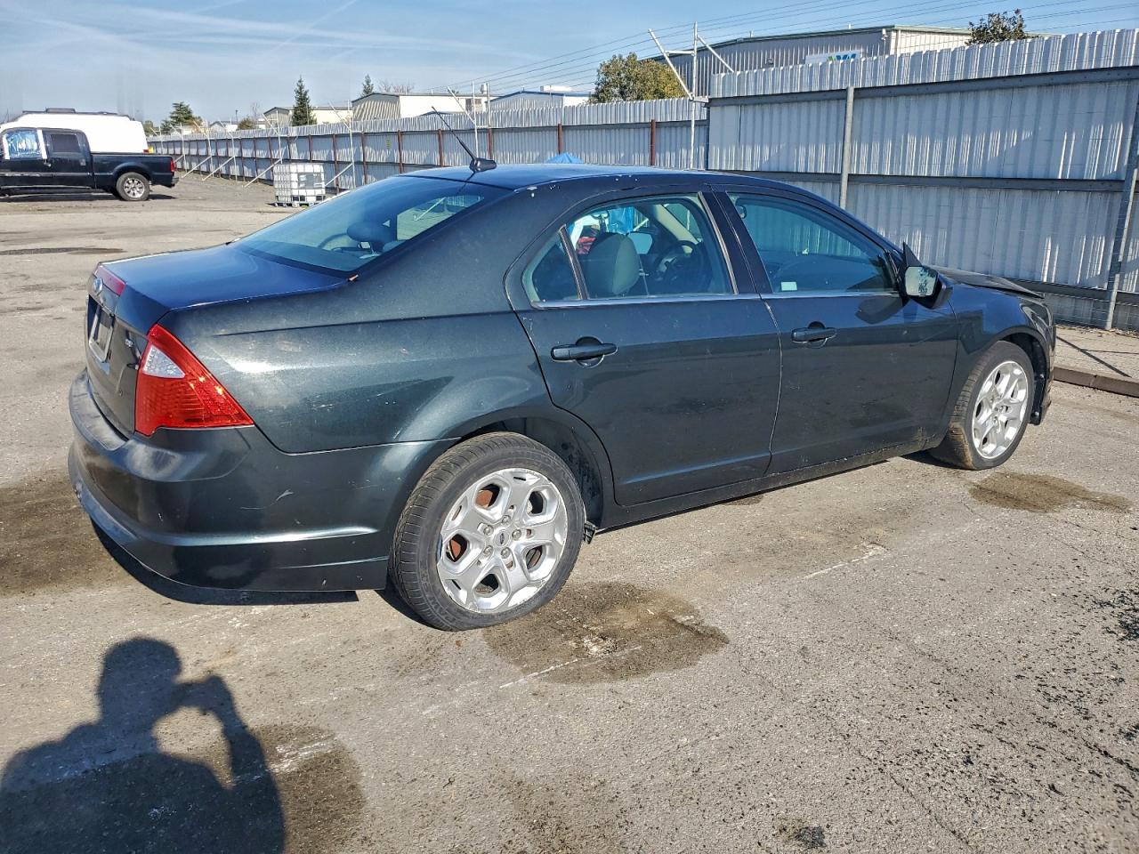 2010 Ford Fusion Se Black vin: 3FAHP0HA8AR373130