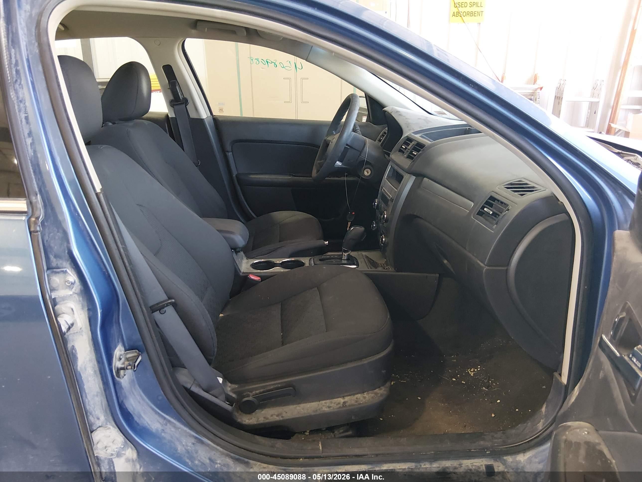2010 Ford Fusion Se Blue vin: 3FAHP0HA8AR390025