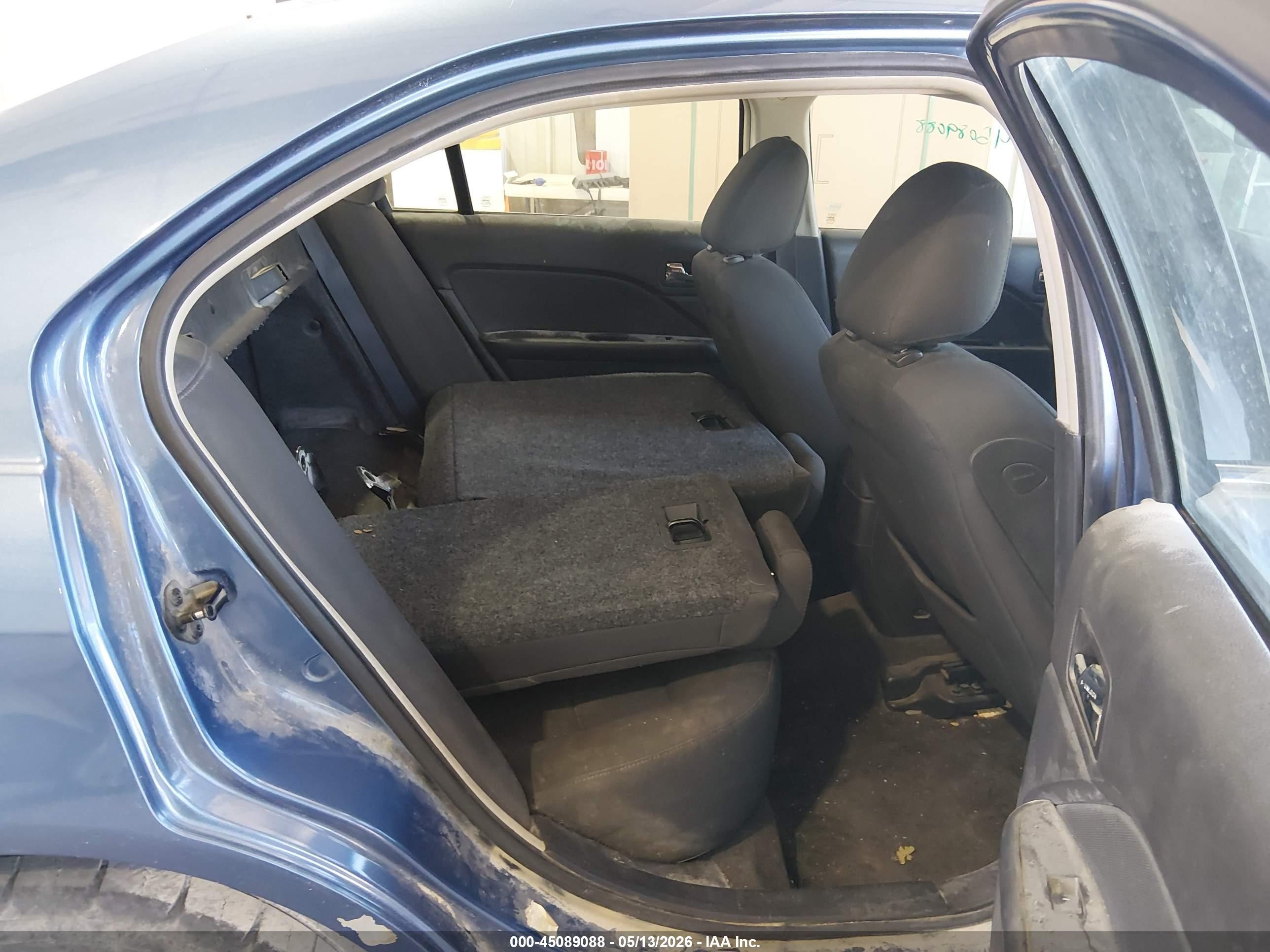 2010 Ford Fusion Se Blue vin: 3FAHP0HA8AR390025