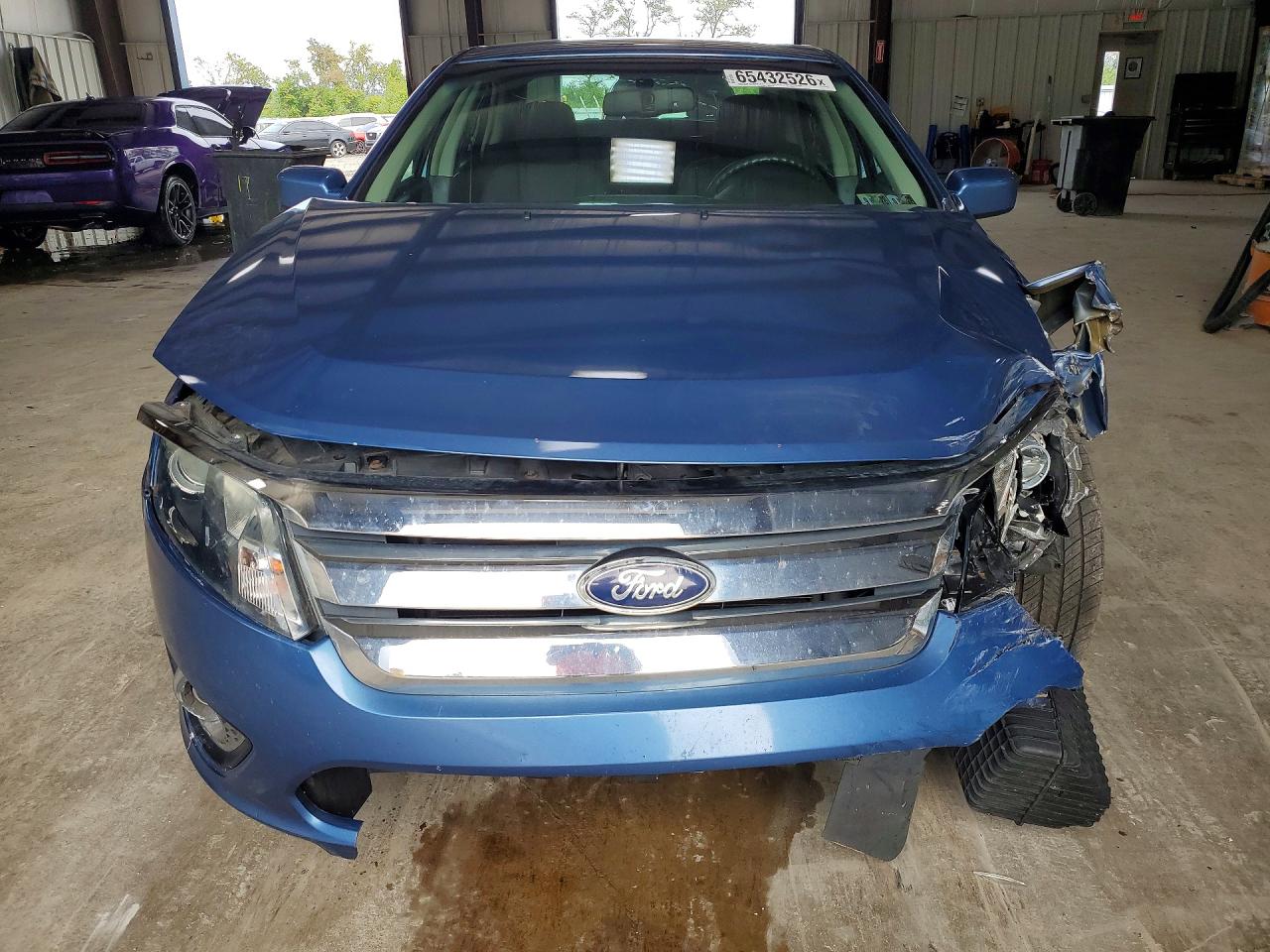 2010 Ford Fusion Se Blue vin: 3FAHP0HA8AR400911