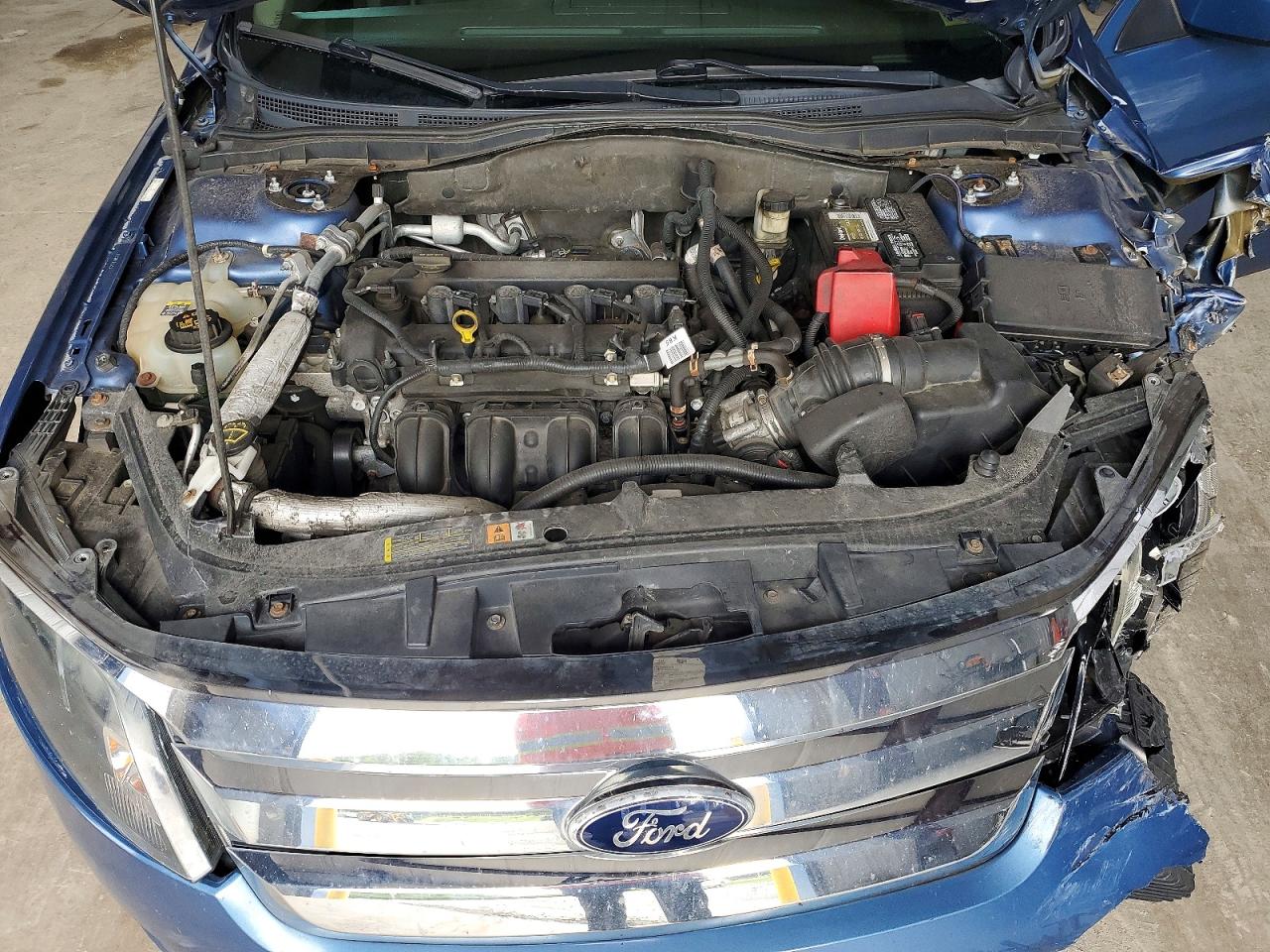 2010 Ford Fusion Se Blue vin: 3FAHP0HA8AR400911