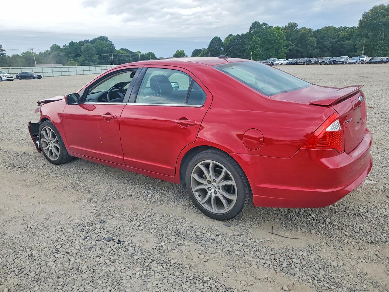 2011 Ford Fusion Se Red vin: 3FAHP0HA8BR103462