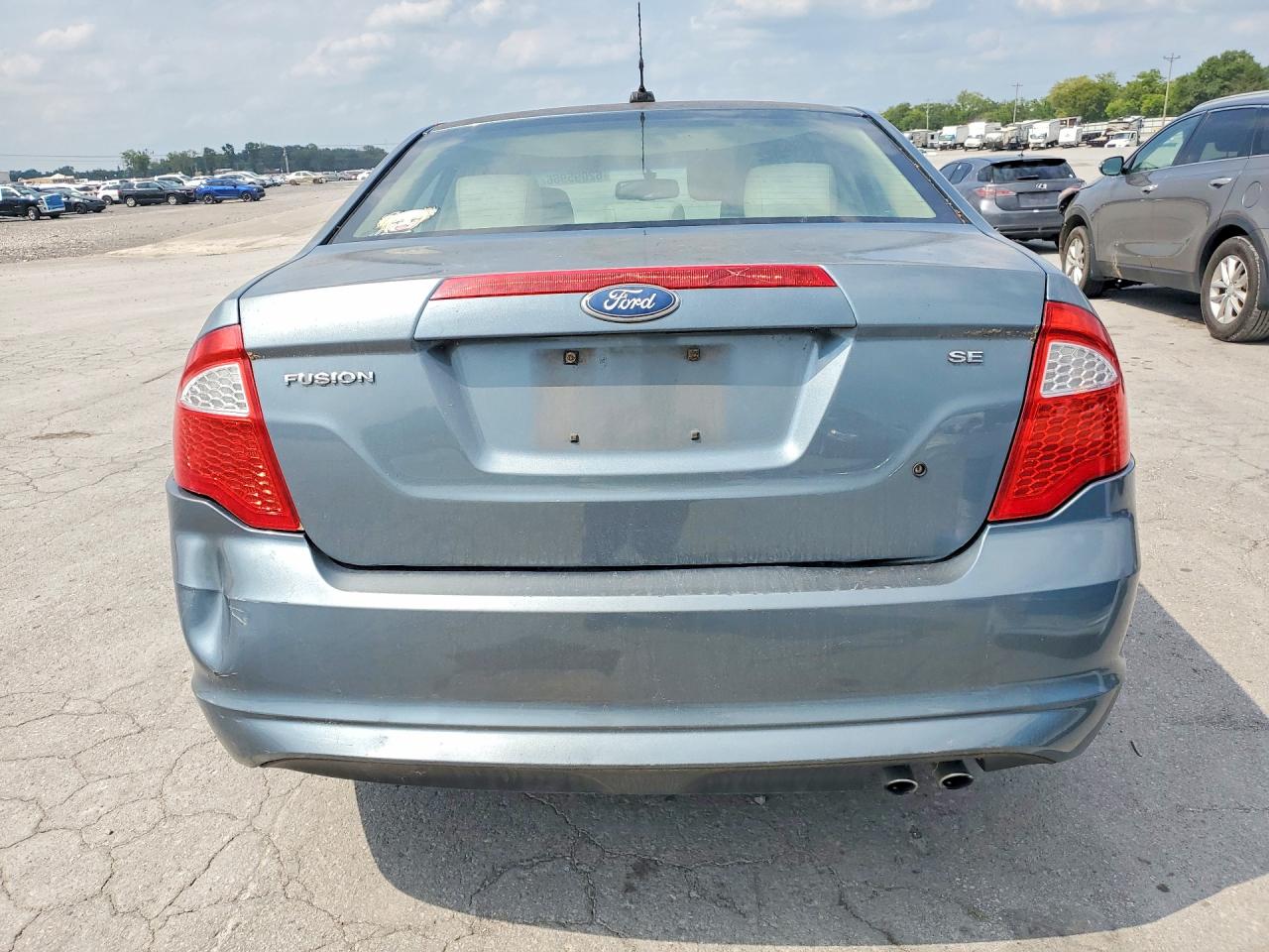 2011 Ford Fusion Se Синий vin: 3FAHP0HA8BR120780