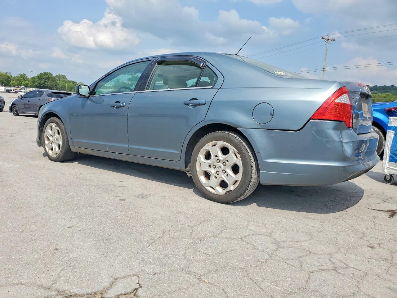 2011 Ford Fusion Se Синий vin: 3FAHP0HA8BR120780