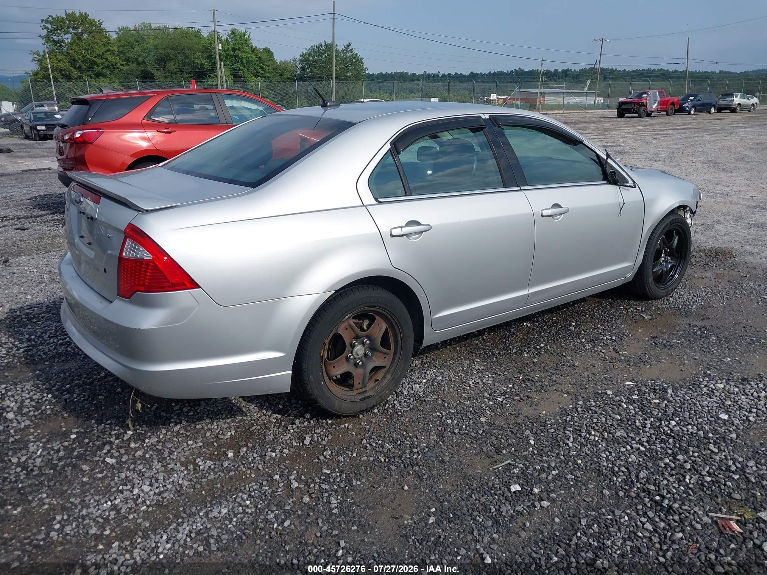 2011 Ford Fusion Se Silver vin: 3FAHP0HA8BR137286