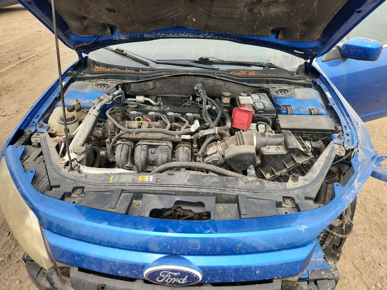 2011 Ford Fusion Se Blue vin: 3FAHP0HA8BR154217