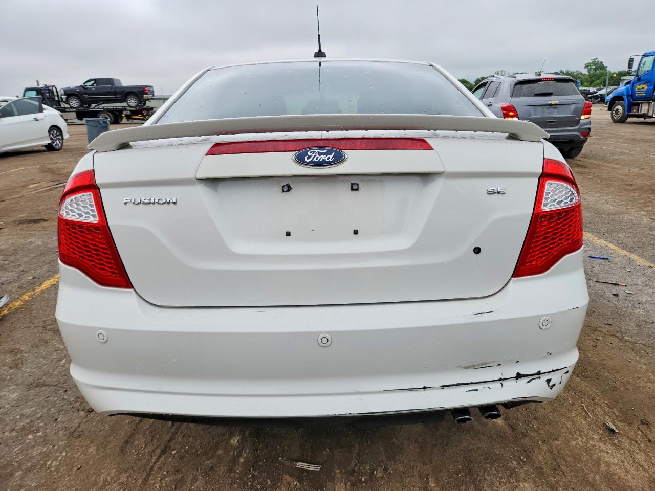 2011 Ford Fusion Se Белый vin: 3FAHP0HA8BR234262