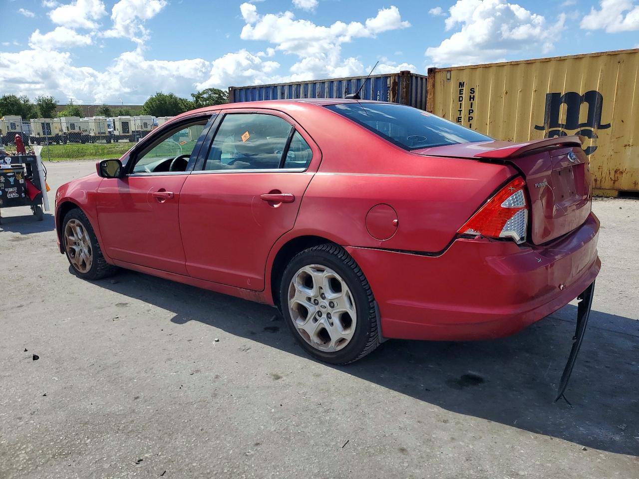 2011 Ford Fusion Se Red vin: 3FAHP0HA8BR277645