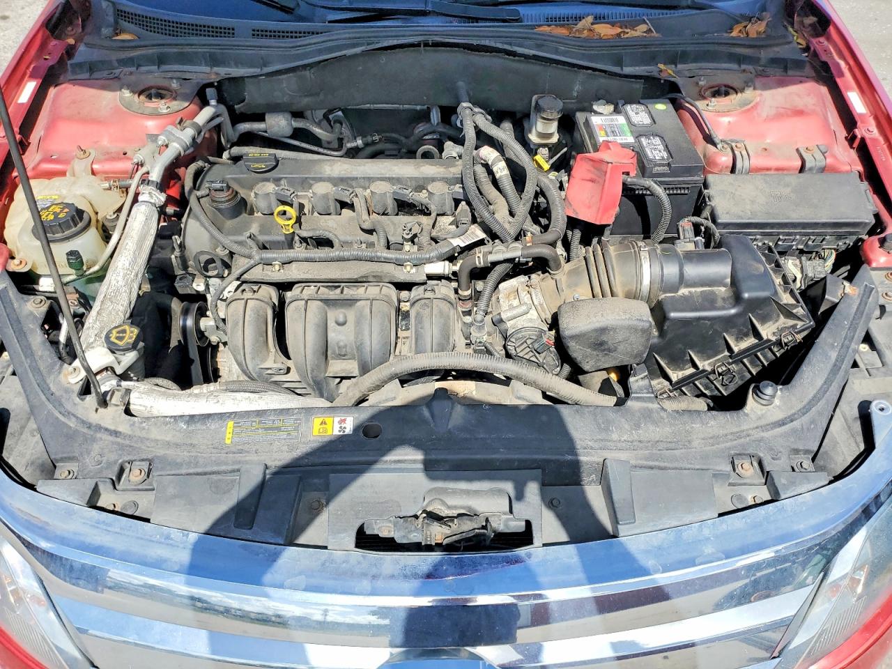 2011 Ford Fusion Se Red vin: 3FAHP0HA8BR277645