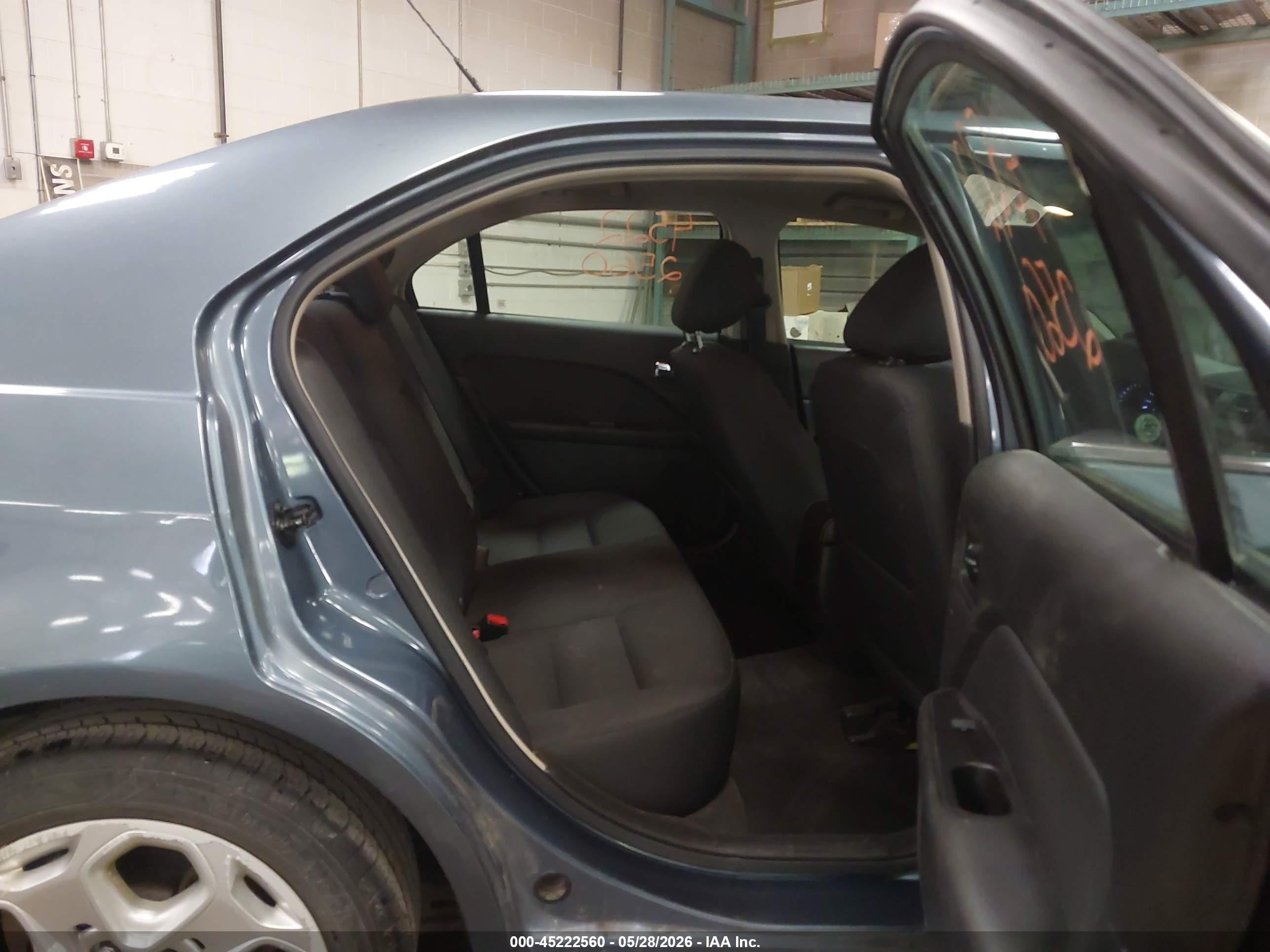 2011 Ford Fusion Se Blue vin: 3FAHP0HA8BR314984