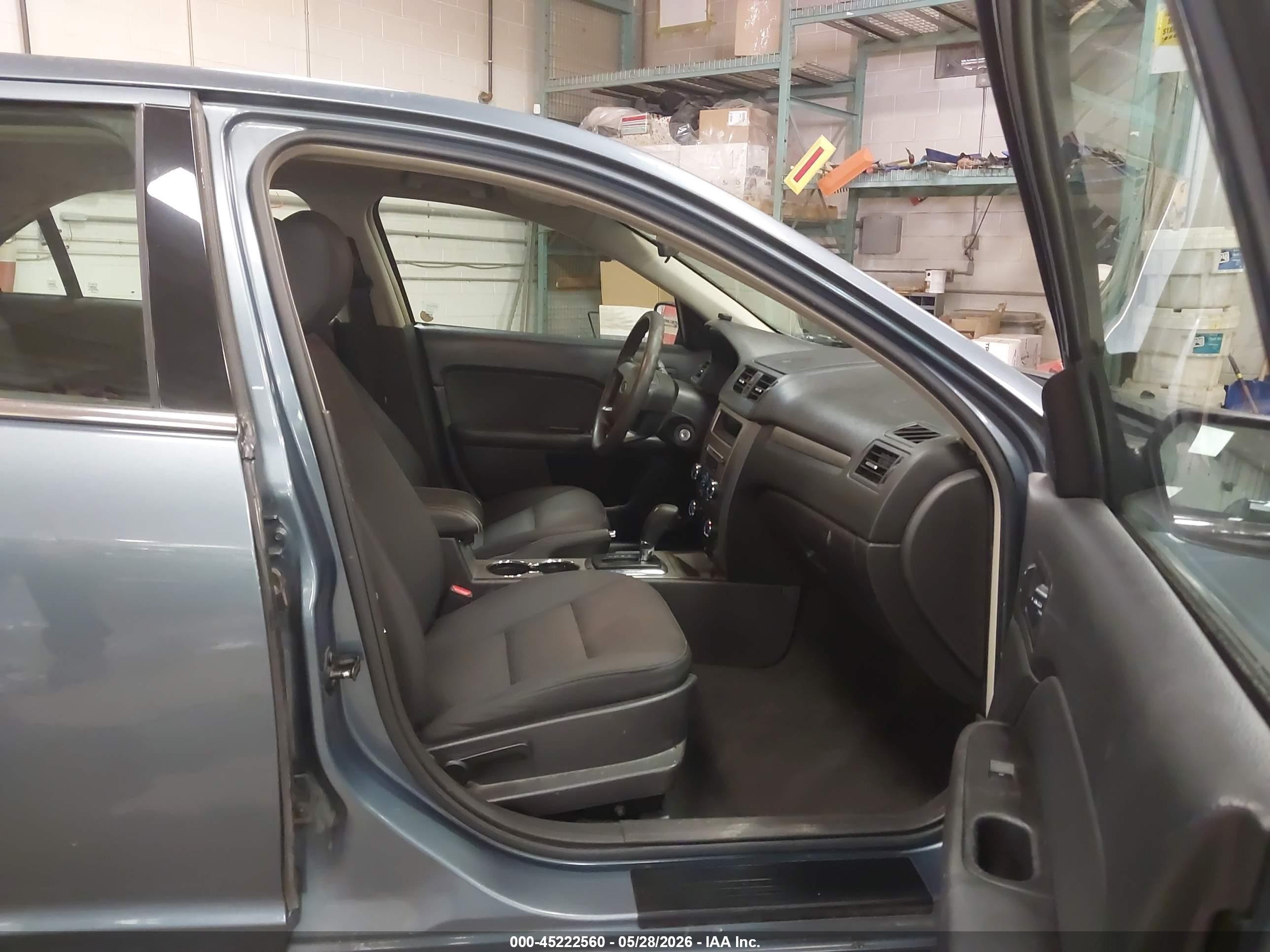 2011 Ford Fusion Se Blue vin: 3FAHP0HA8BR314984