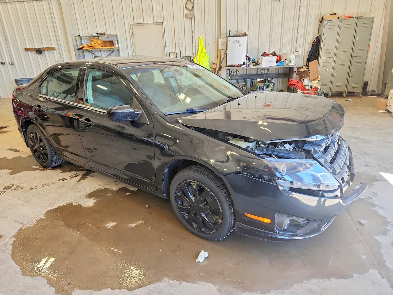 2011 Ford Fusion Se Black vin: 3FAHP0HA8BR317822