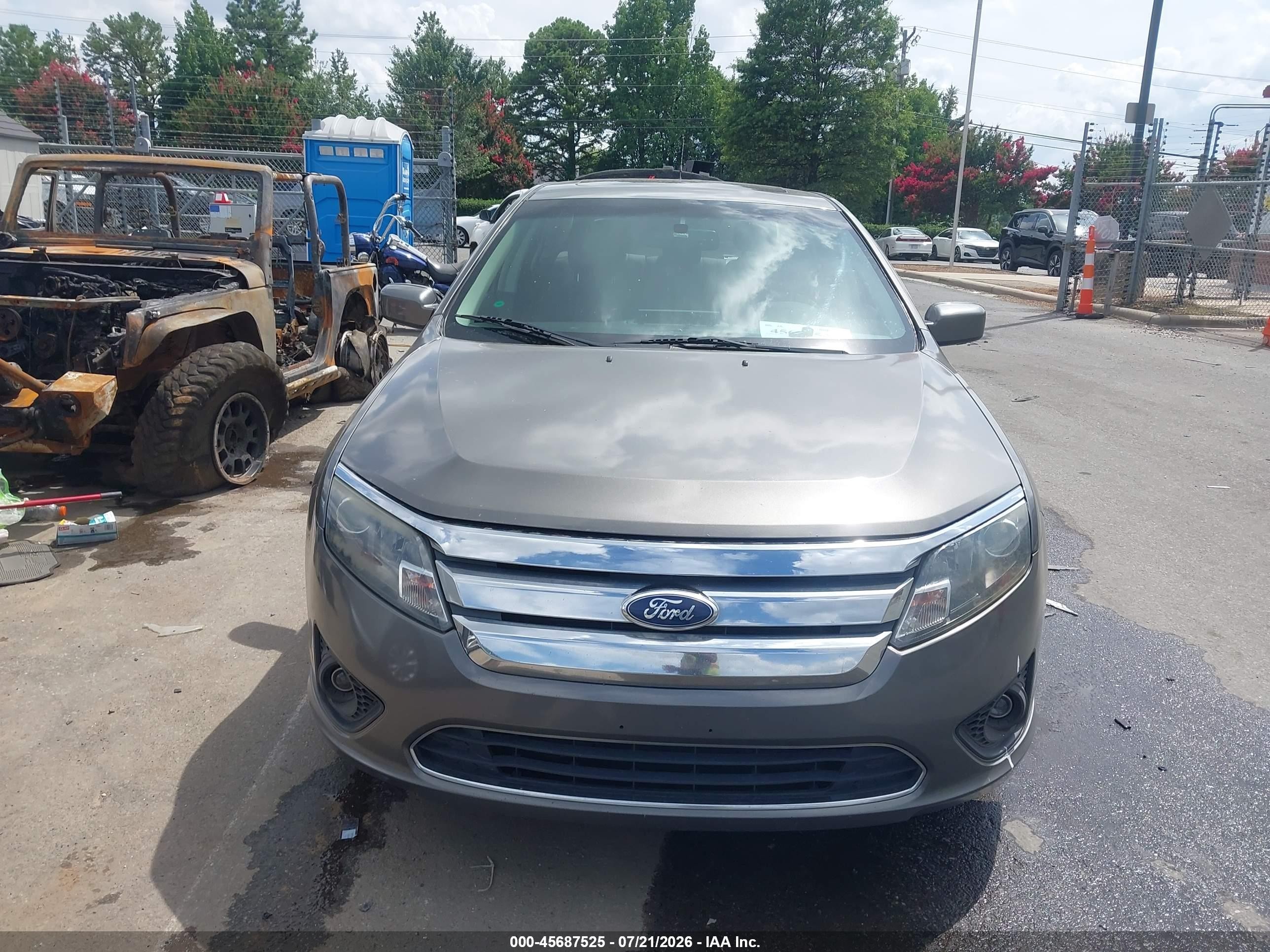 2011 Ford Fusion Se Gray vin: 3FAHP0HA8BR318467