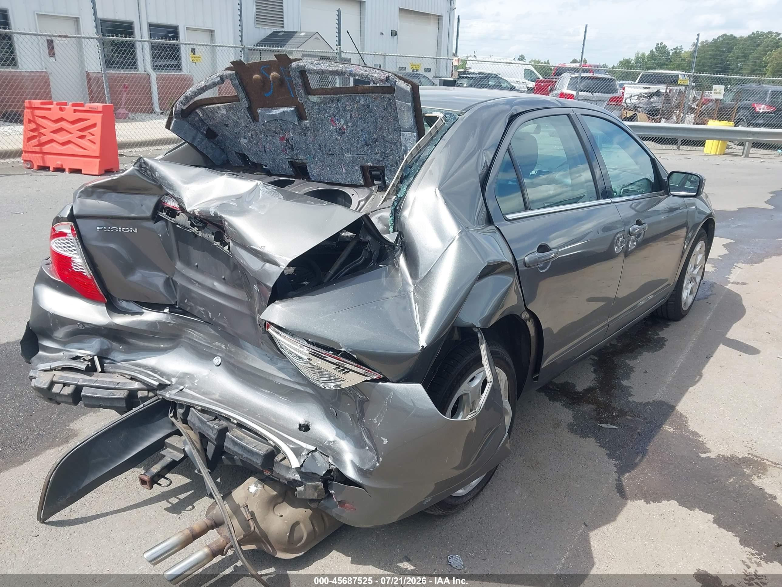 2011 Ford Fusion Se Gray vin: 3FAHP0HA8BR318467