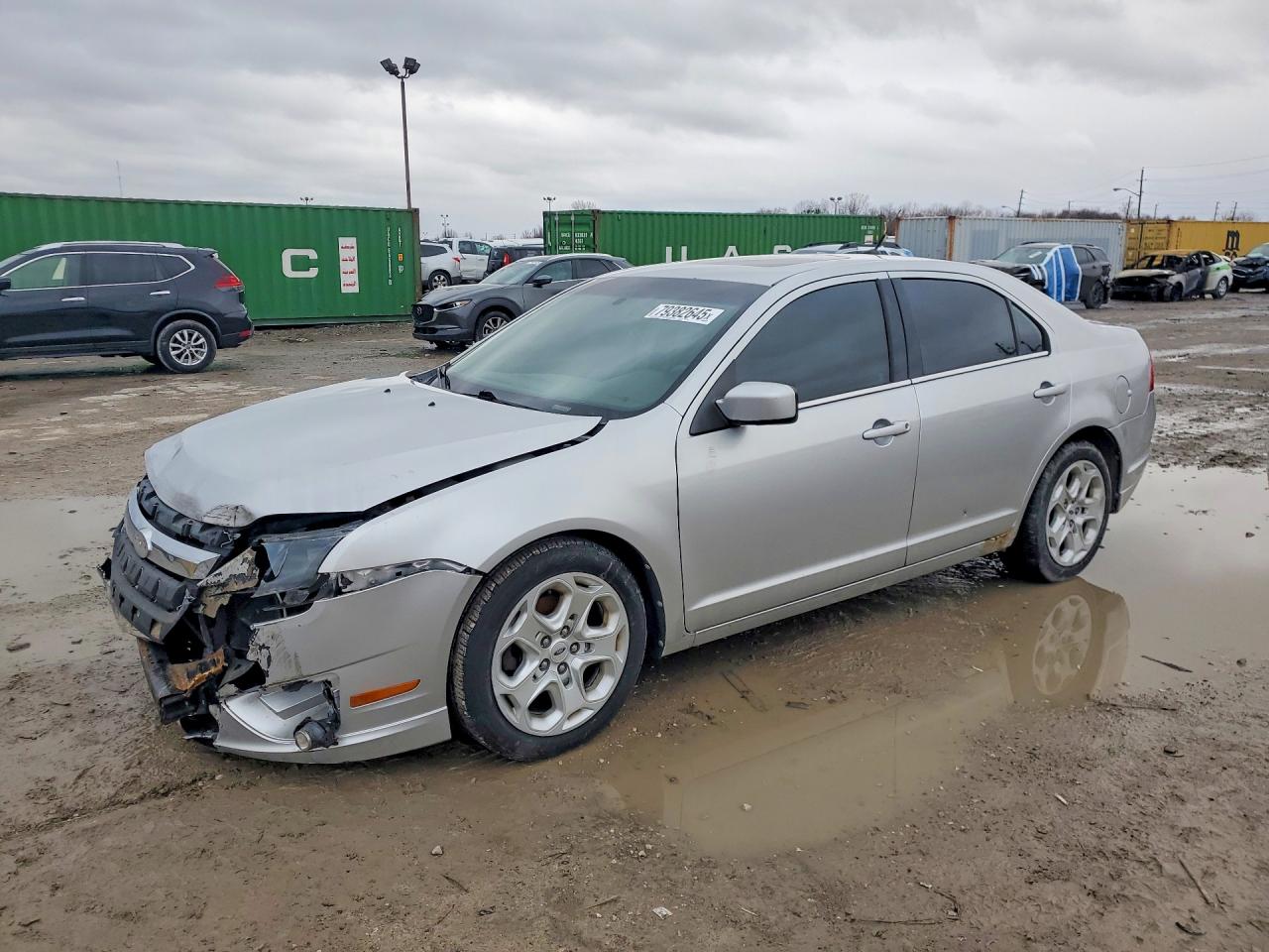 2011 Ford Fusion Se Silver vin: 3FAHP0HA8BR334166